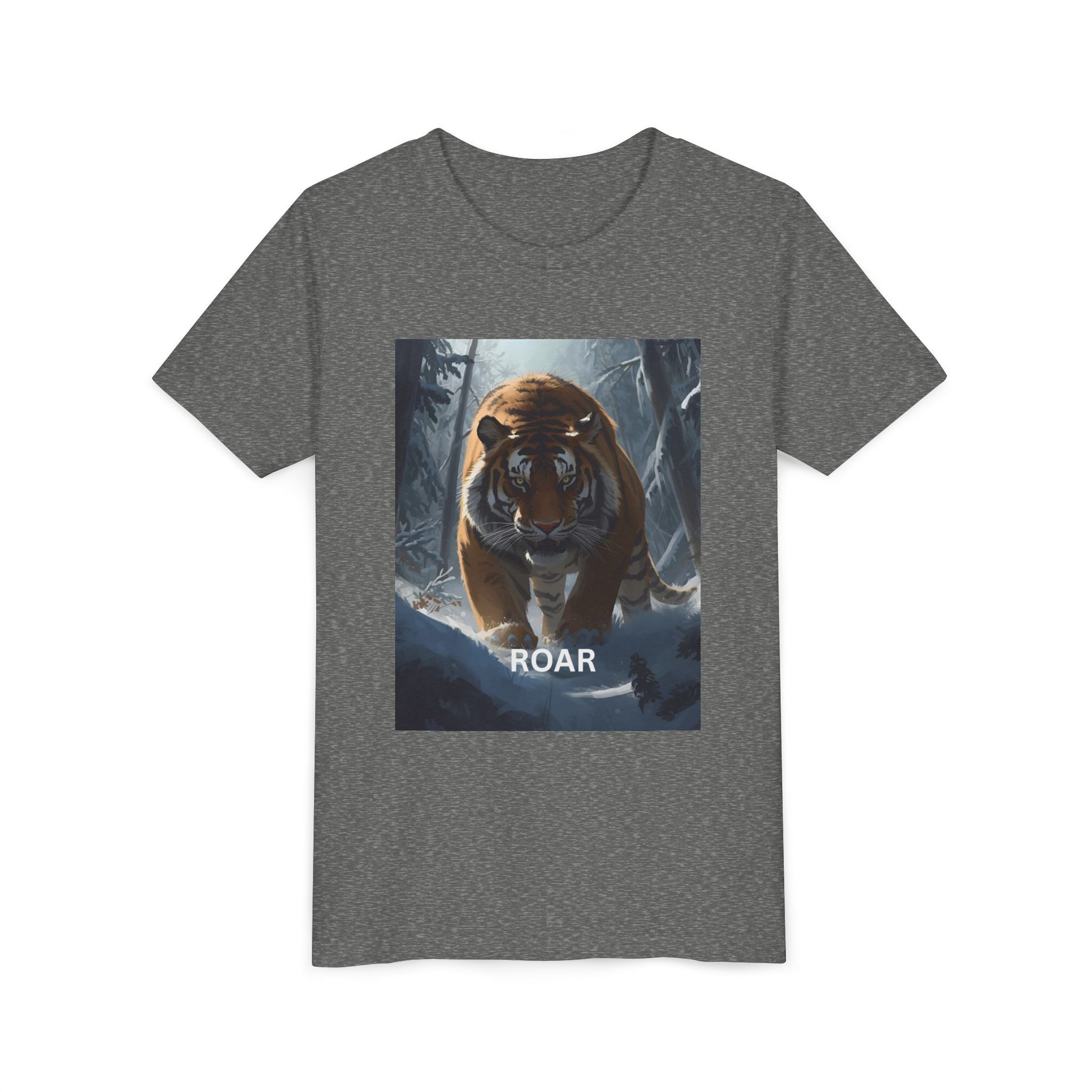 Tiger Roar Snow Youth Short Sleeve Tee