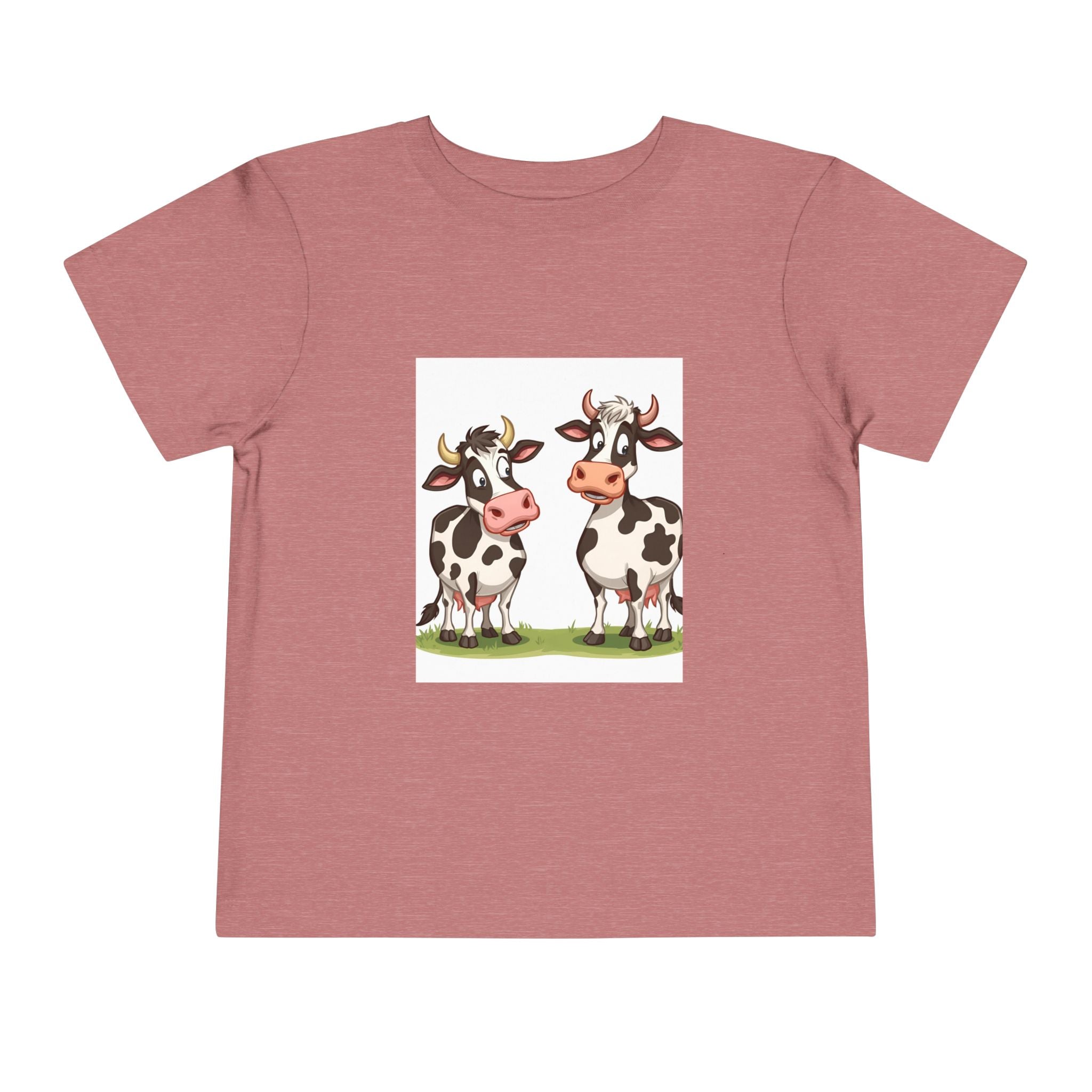 Cute Cows Toddler Short Sleeve Tee
