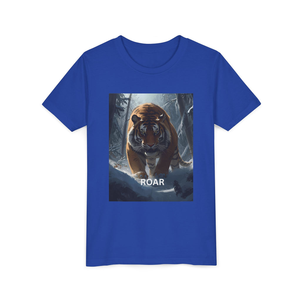 Tiger Roar Snow Youth Short Sleeve Tee