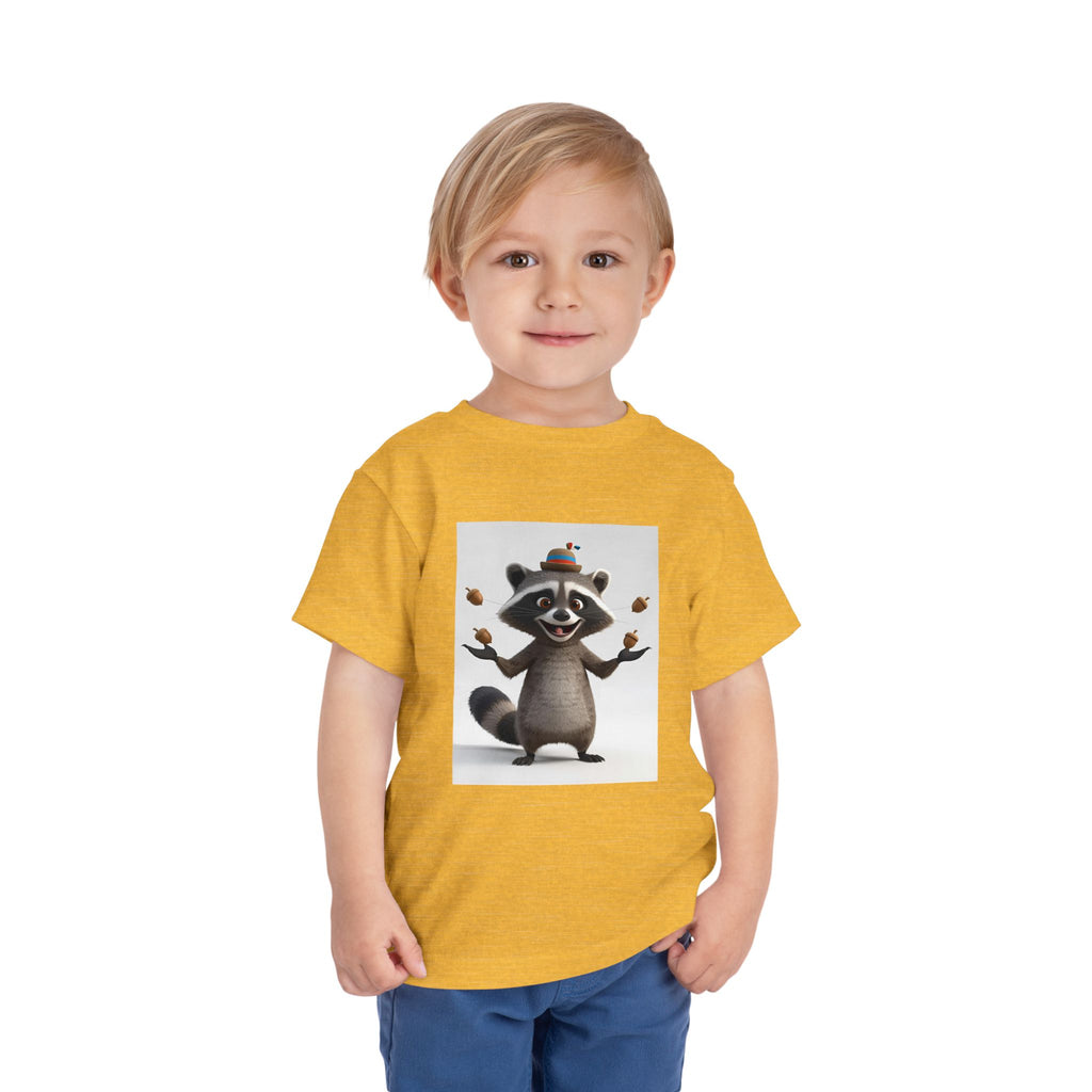 Raccoon Toddler Short Sleeve Tee