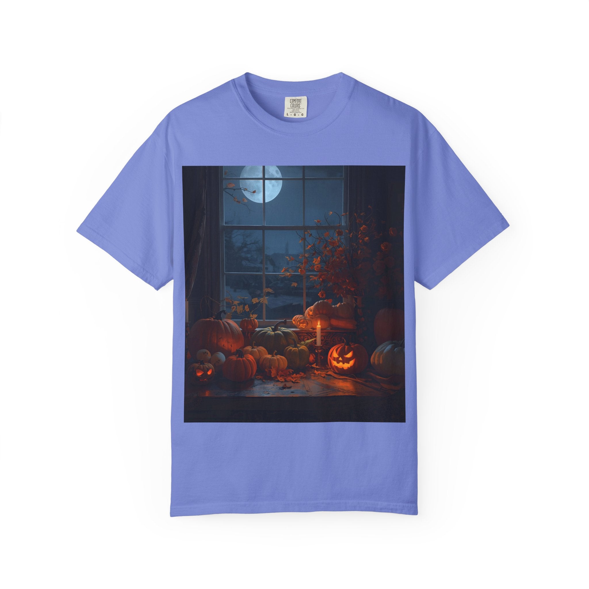 Cozy Halloween Tee, Fall Graphic Shirt, Pumpkin Patch T-Shirt, Spooky Season Apparel, Unisex Autumn Top