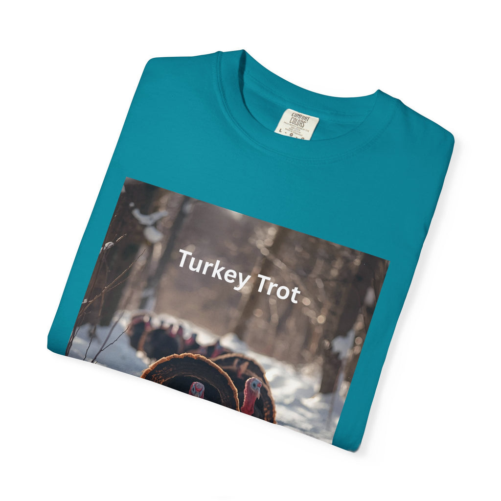 Turkey Trot Unisex T-Shirt, Thanksgiving Shirt, Holiday Apparel, Cozy Fall T-Shirt, Turkey Day Outfit, Casual Wear
