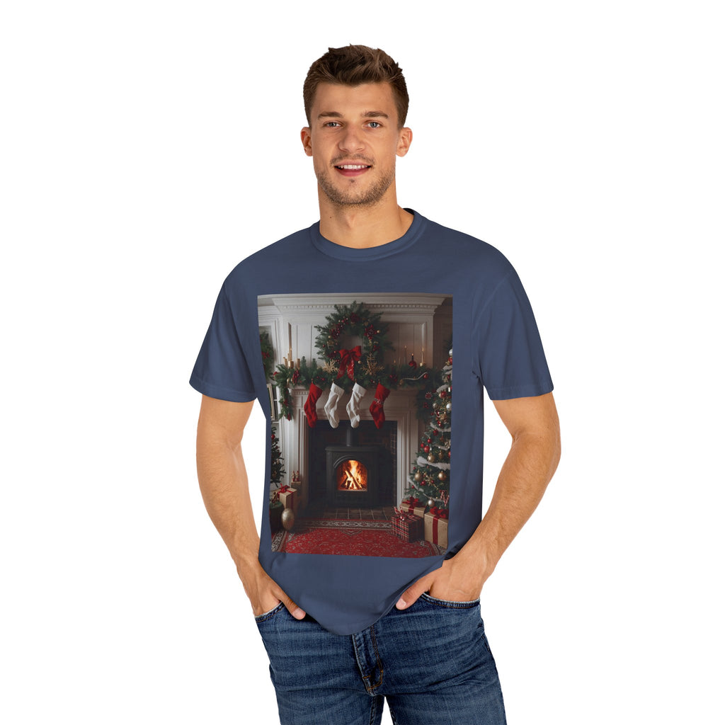 Cozy Christmas T-Shirt, Winter Holiday Tee, Seasonal Gift Shirt, Unisex Clothing, Festive Style, Christmas Decor Apparel