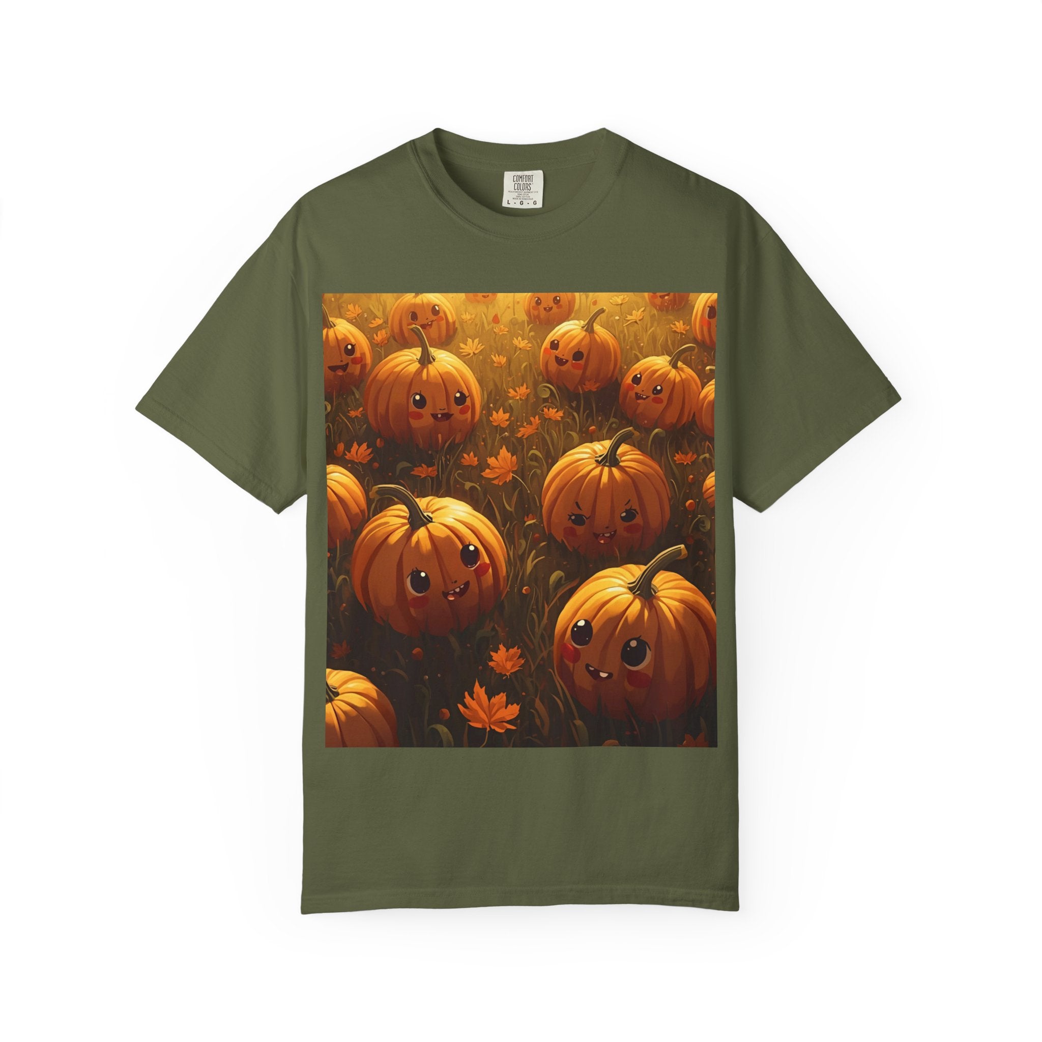 Cute Pumpkin Graphic T-Shirt, Fall T-shirt, Halloween Apparel, Unisex Tee, Autumn Fashion, Gift for Pumpkin Lovers