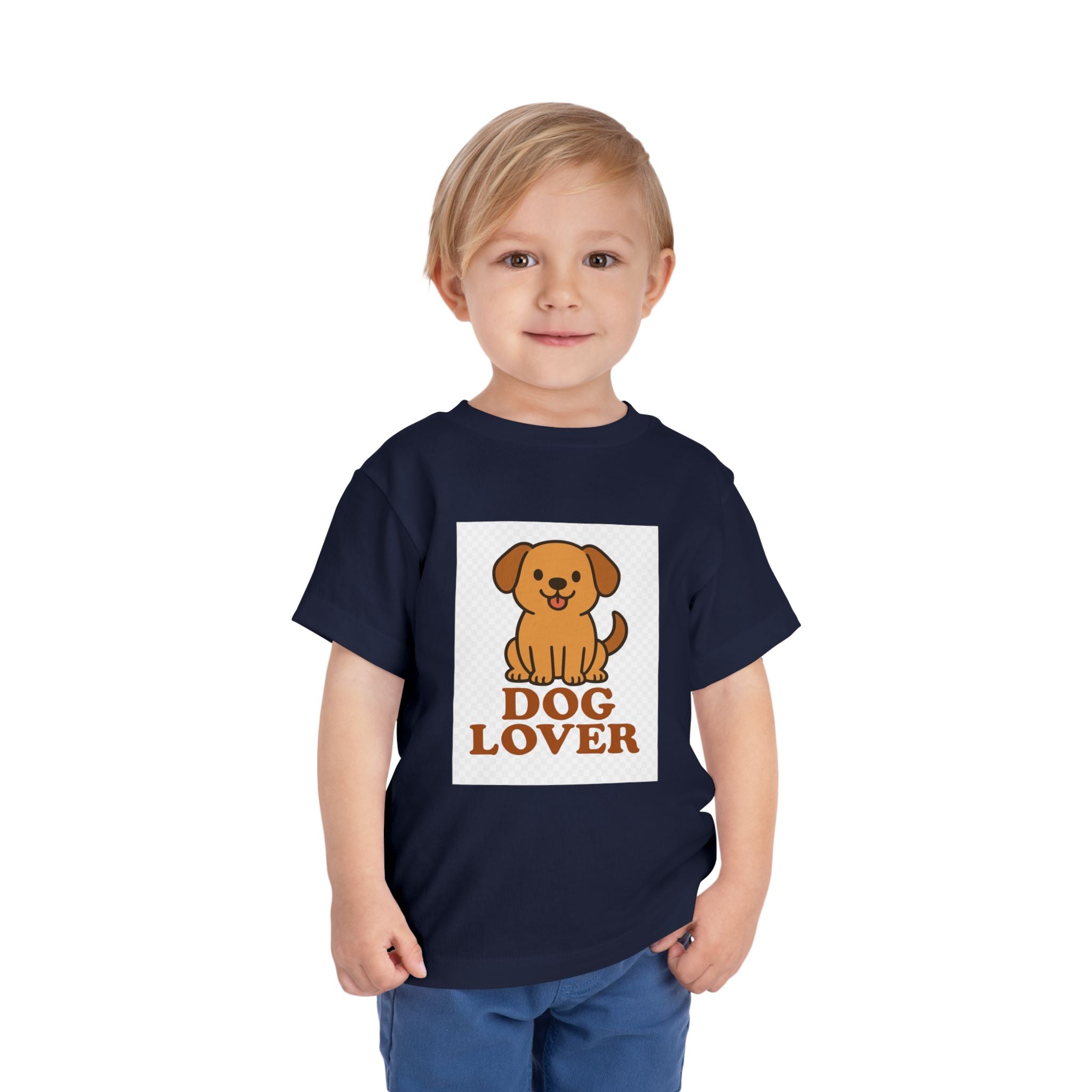 Dog Lover Toddler Tee - Cute Kids Shirt, Animal Lover Gift, Playtime Apparel, Birthday Outfit, Gift for Dog Owners