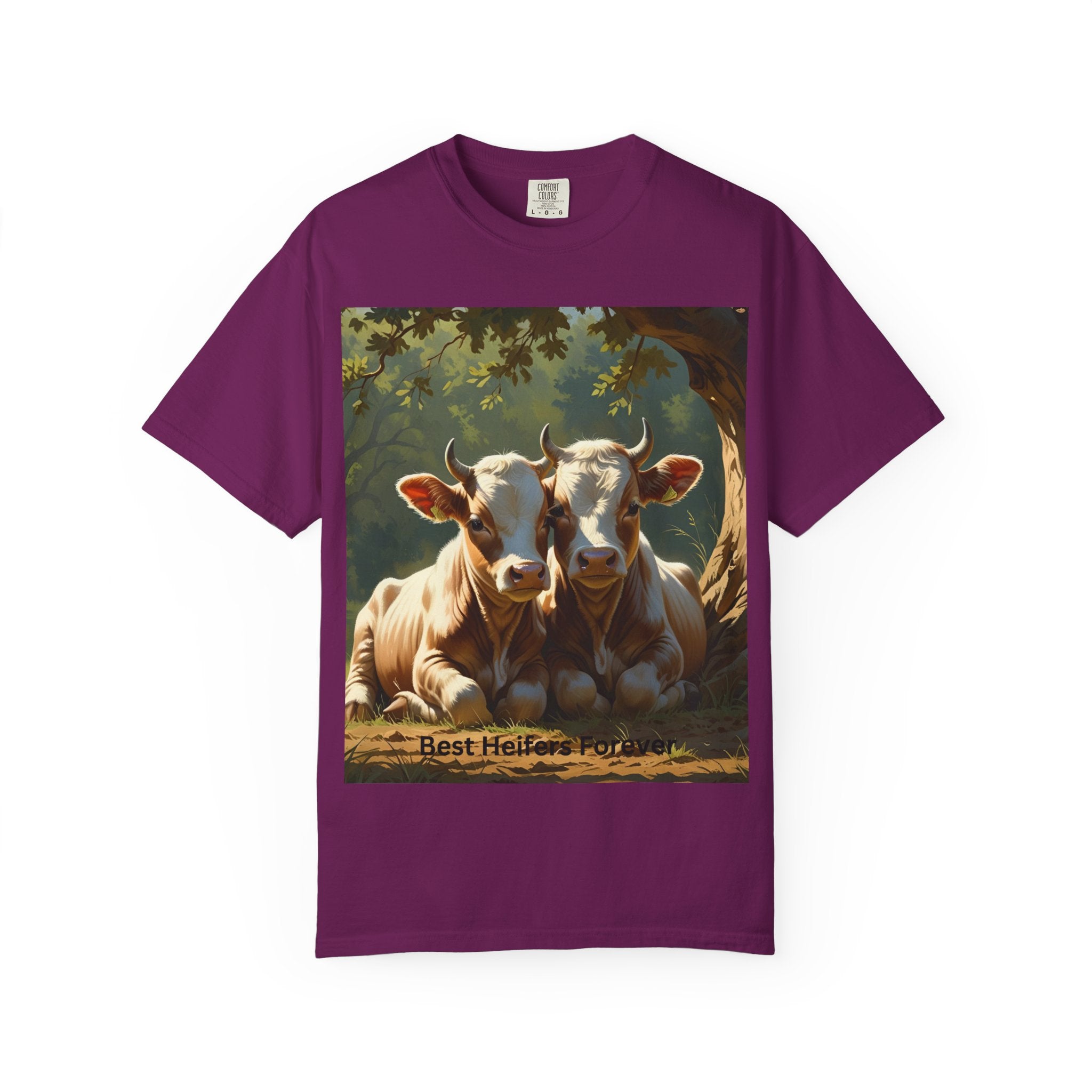 Best Heifers Forever T-shirt, Cute Cow Shirt, Animal Lover Gift, Farm T-shirt, Gift for Her, Unisex Casual Wear