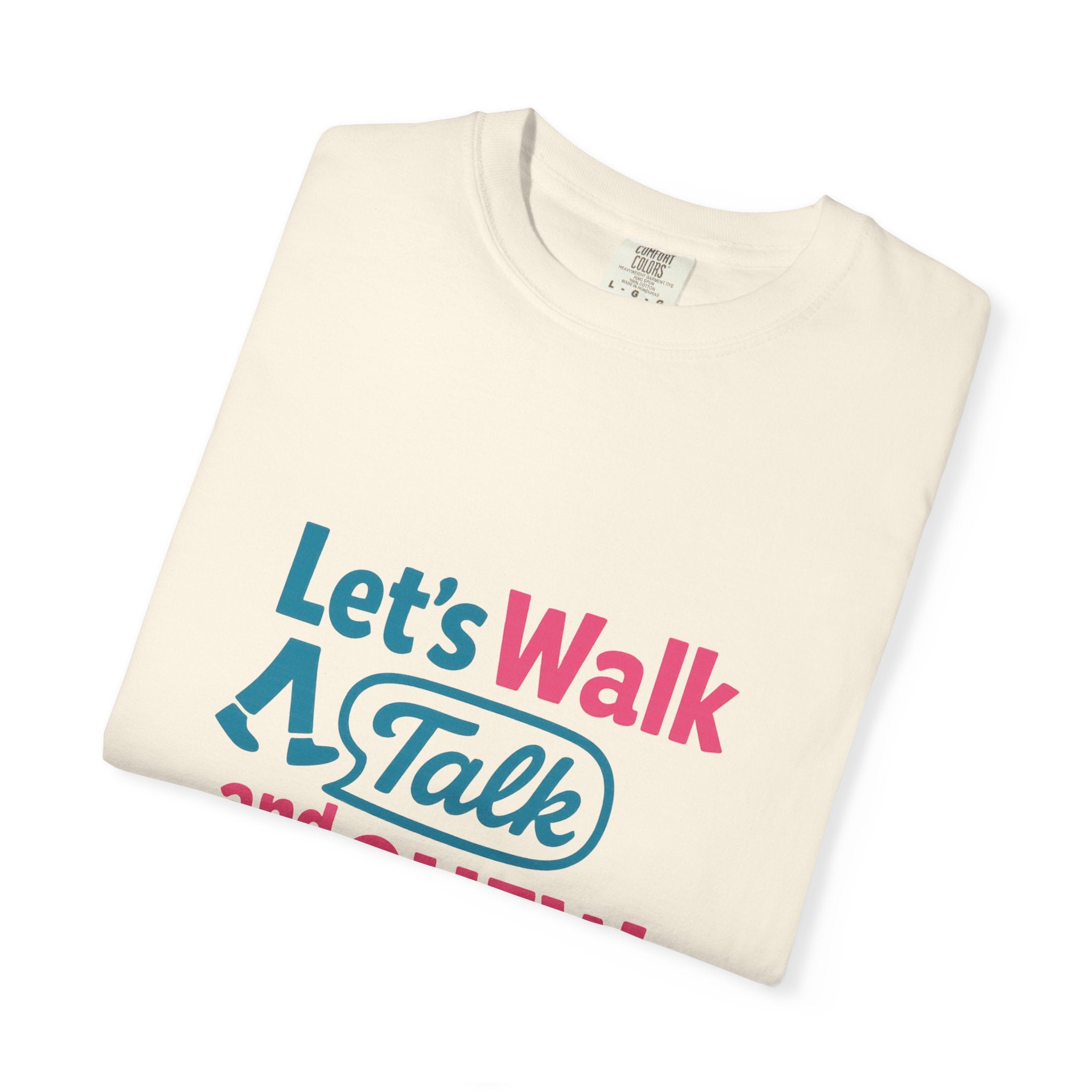 Let's Walk Talk And Chew Gum Funny/ Sarcastic T-shirt | Fun Gift for Friends, Casual Daily Wear, Birthday, Gag Gift, Conversation Starter