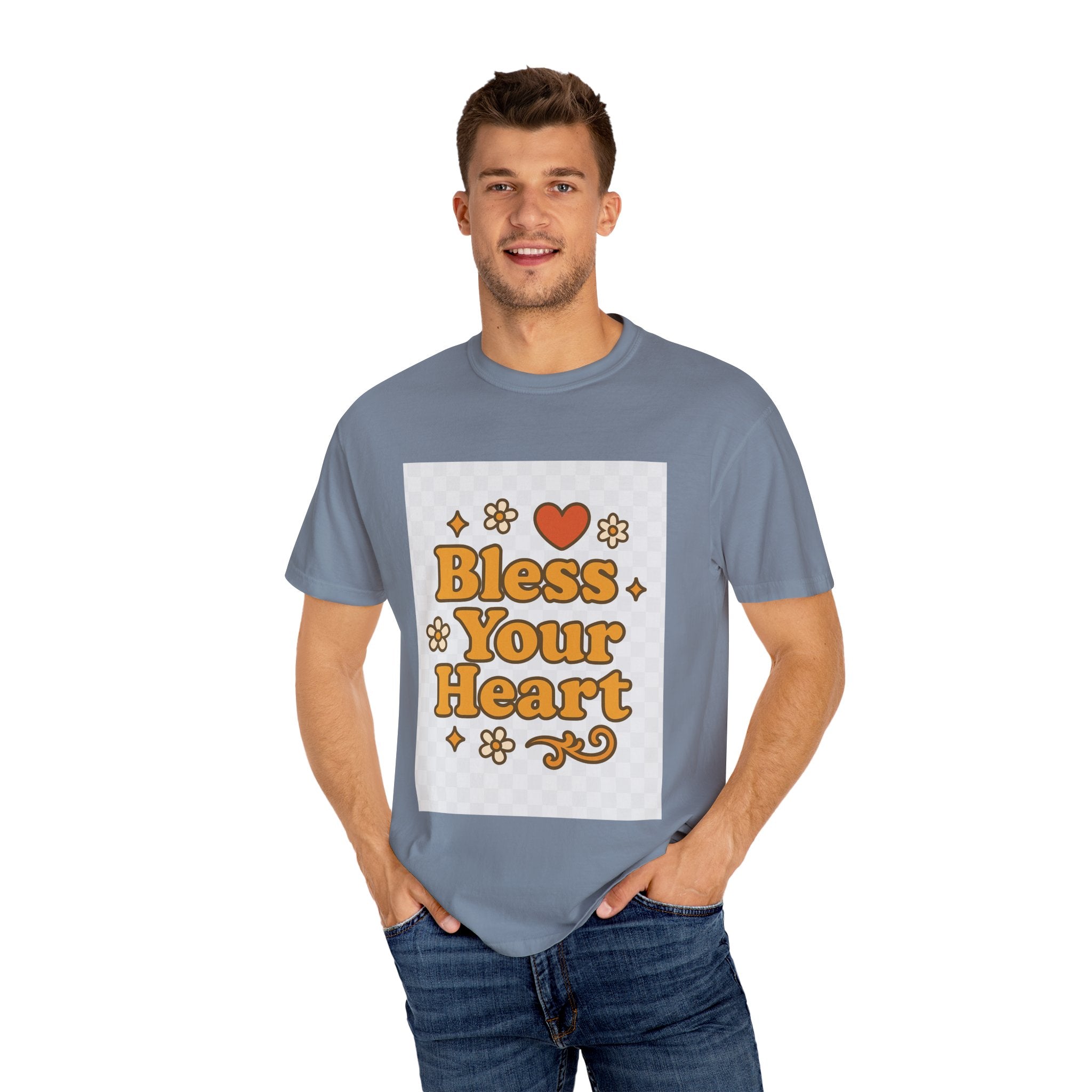 Bless Your Heart Unisex T-Shirt - Garment-Dyed Comfort for Every Occasion