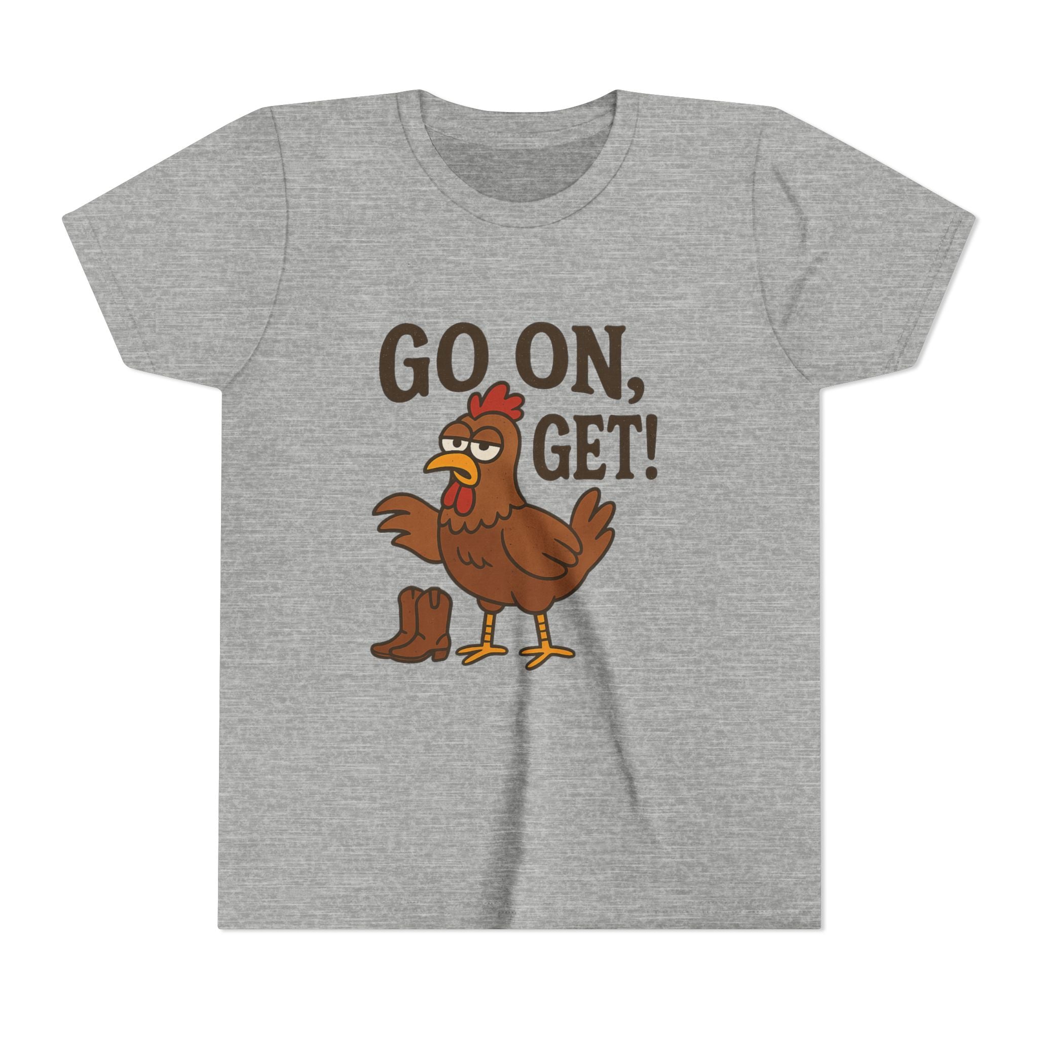 Go On Get Funny Youth Short Sleeve Tee