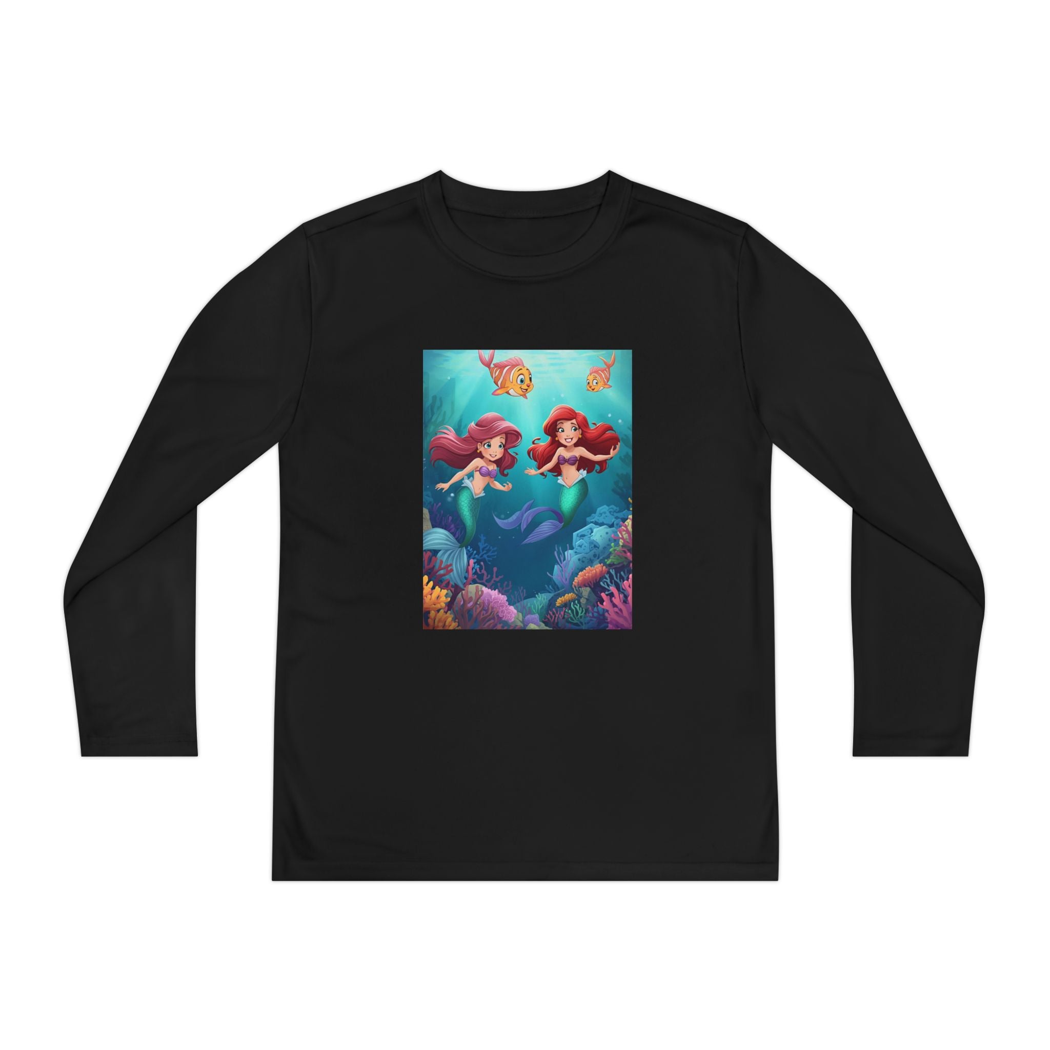 Mermaid Youth Long Sleeve Competitor Tee