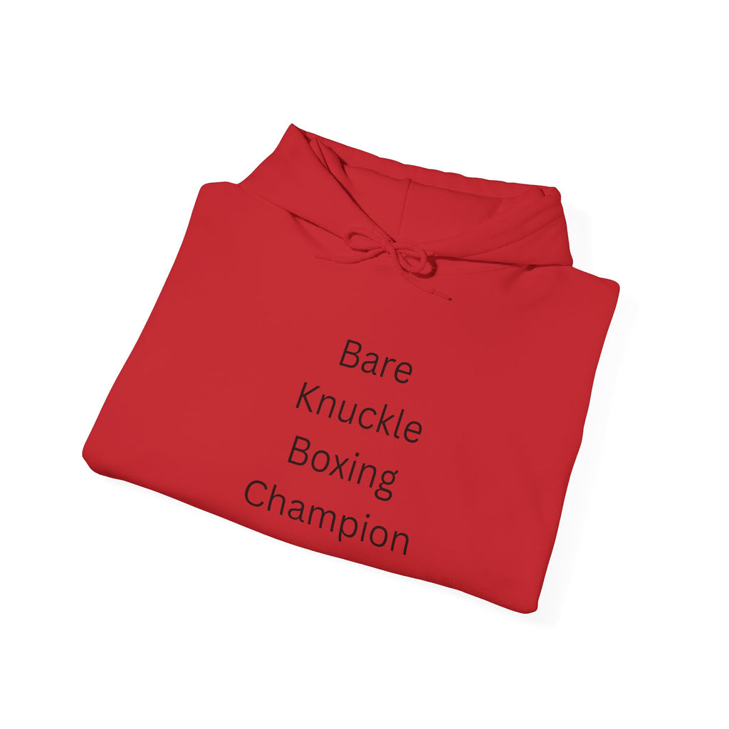 Bare Knuckle Boxing Champion Hoodie | Unisex Sweatshirt, Gift for Boxers, Fitness Apparel, Sportswear, Boxing Champion Merchandise