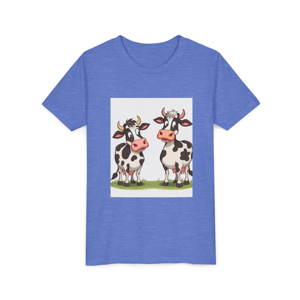 Cute Cows Youth Short Sleeve Tee