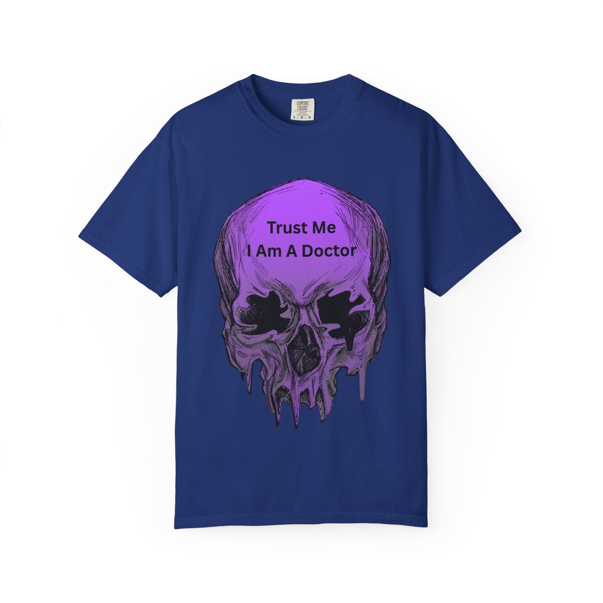 Doctor Skull T-Shirt | Trust Me I Am A Doctor Graphic Tee | Gift for Medical Workers, Halloween Costume, Unisex