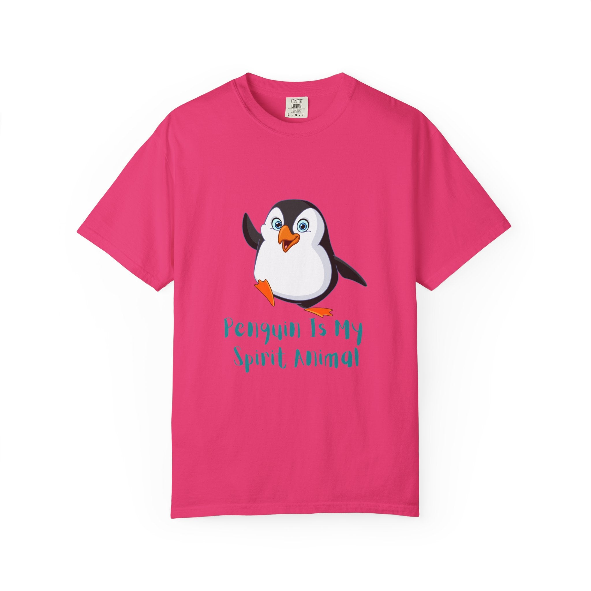 Penguin Spirit Animal Shirt, Unisex T-Shirt for Animal Lovers, Cute Gift for Birthdays, Christmas, Casual Wear, Fun & Quirky Fashion