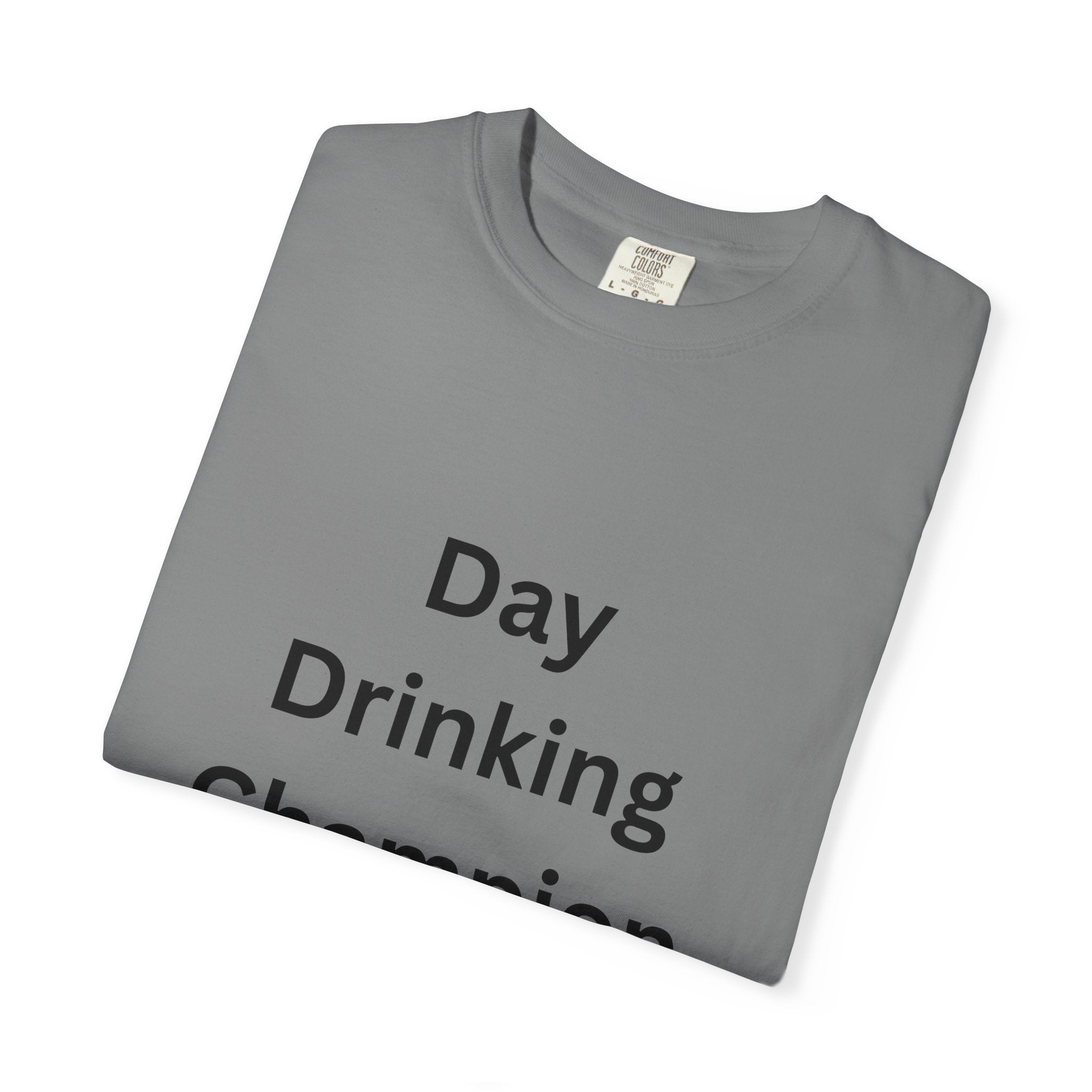 Day Drinking Champion Unisex T-Shirt - Perfect Gift for Party Lovers, Casual Outfits, Weekend Vibes, Summer Gatherings, Great for [...]