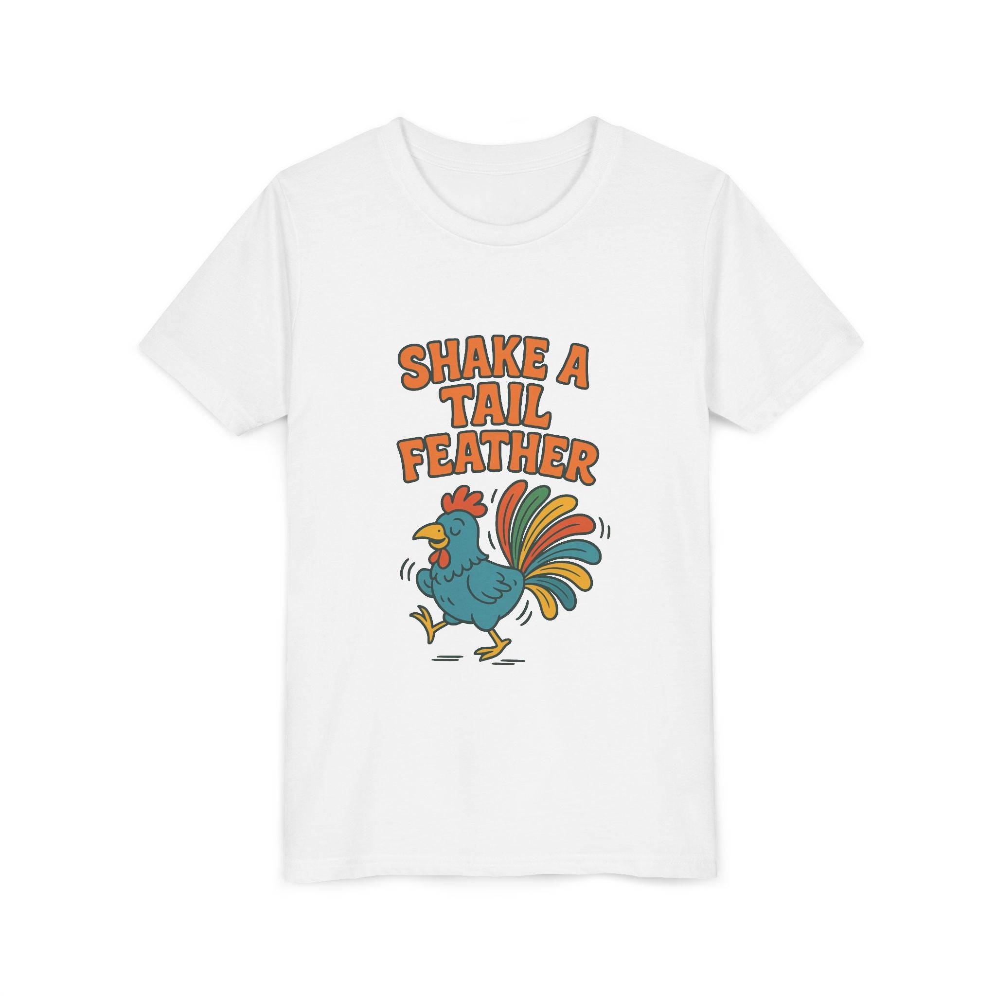 Shake A Tail Feather Youth Short Sleeve Tee