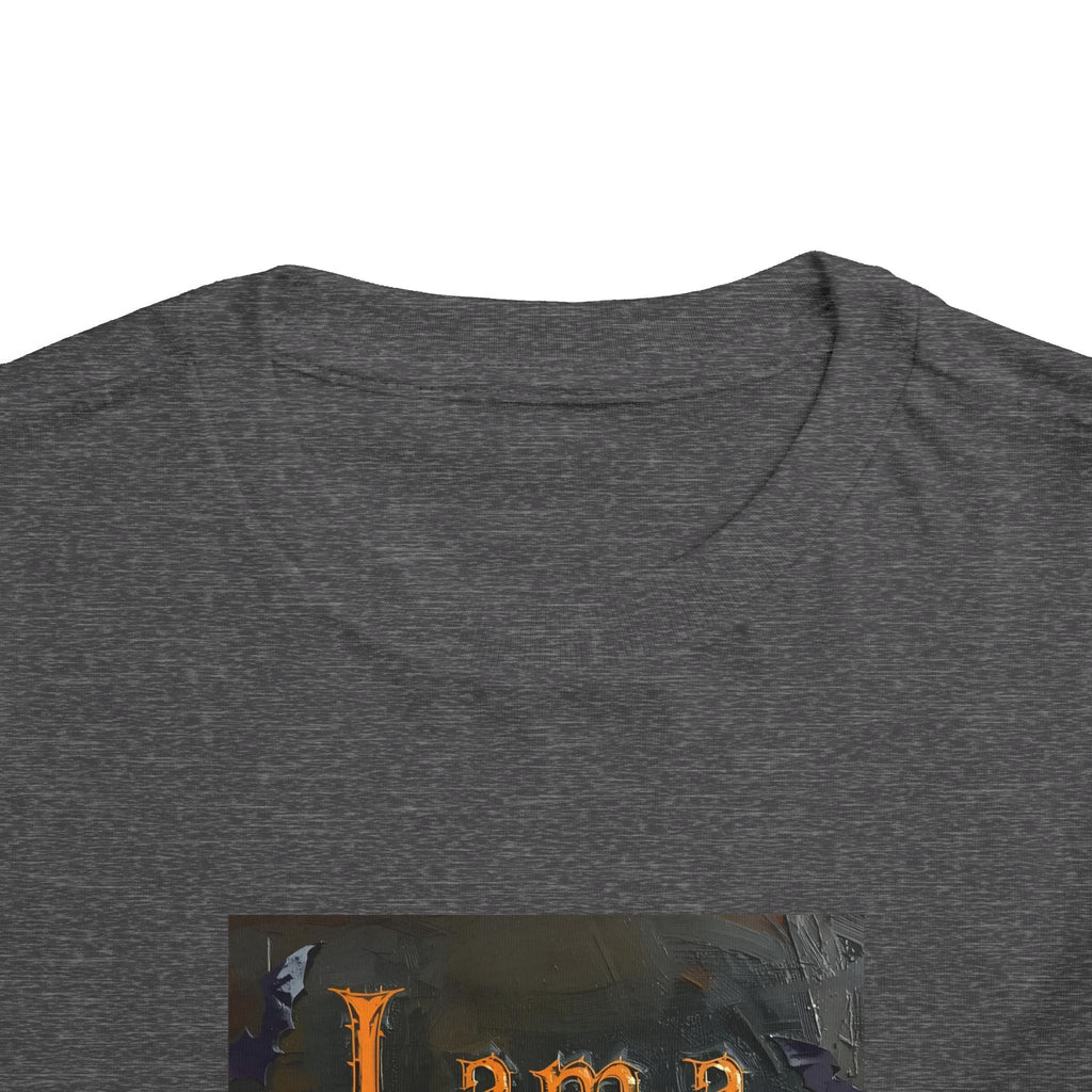 I Am A Halloween Baby Toddler Short Sleeve Tee