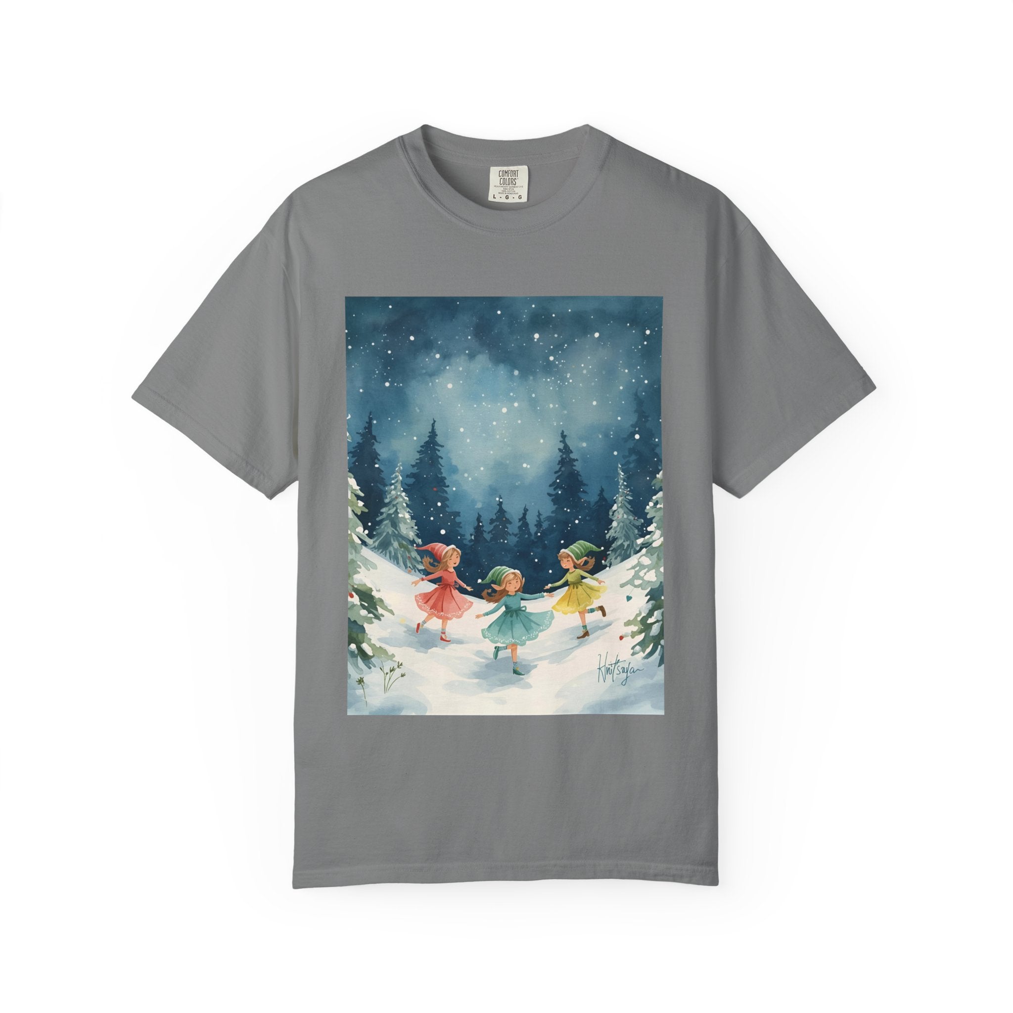 Winter Wonderland T-Shirt, Holiday Gift, Unisex Tee, Cozy Winter Apparel, Snowy Scene Shirt, Christmas Fashion