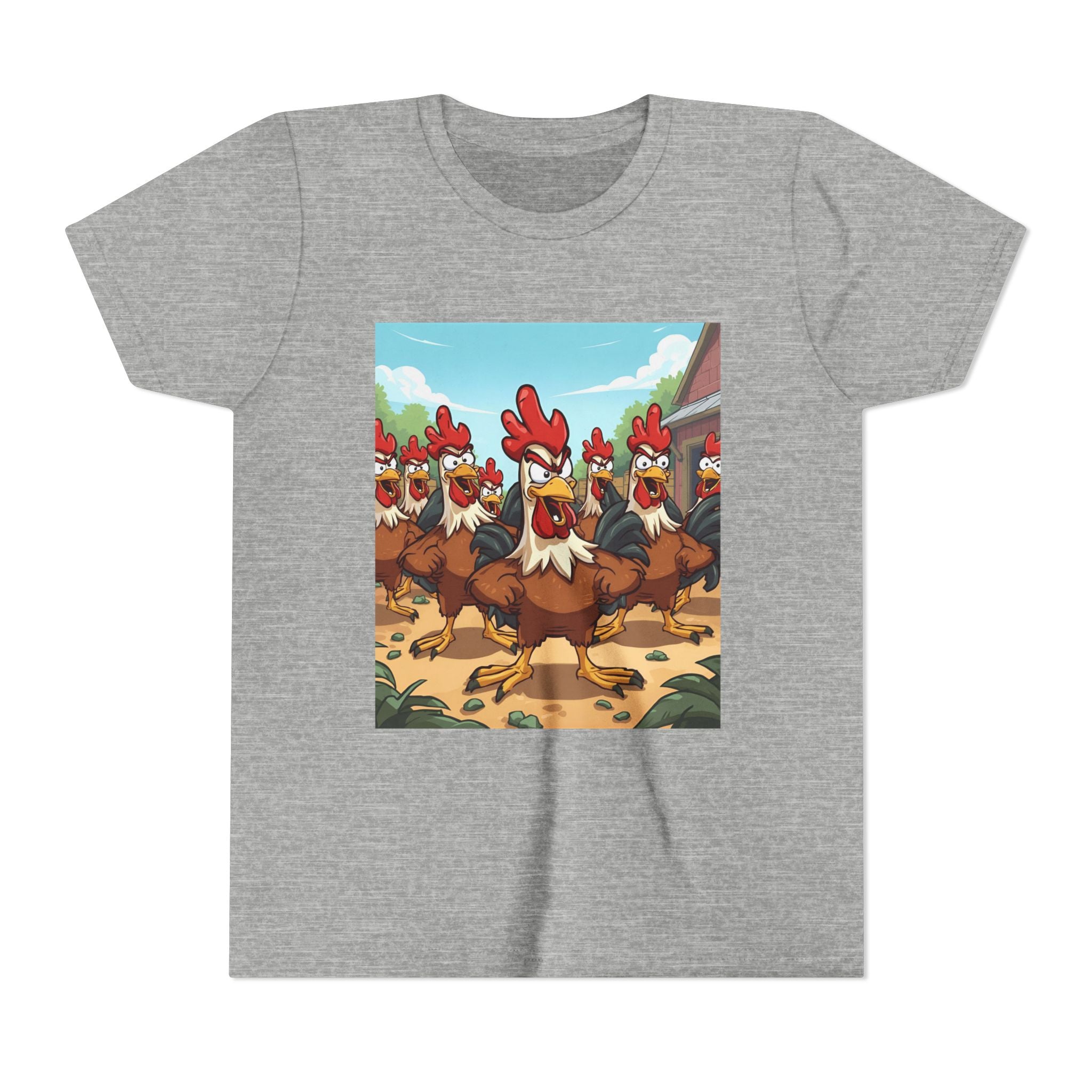 Chicken Funny Youth Short Sleeve Tee