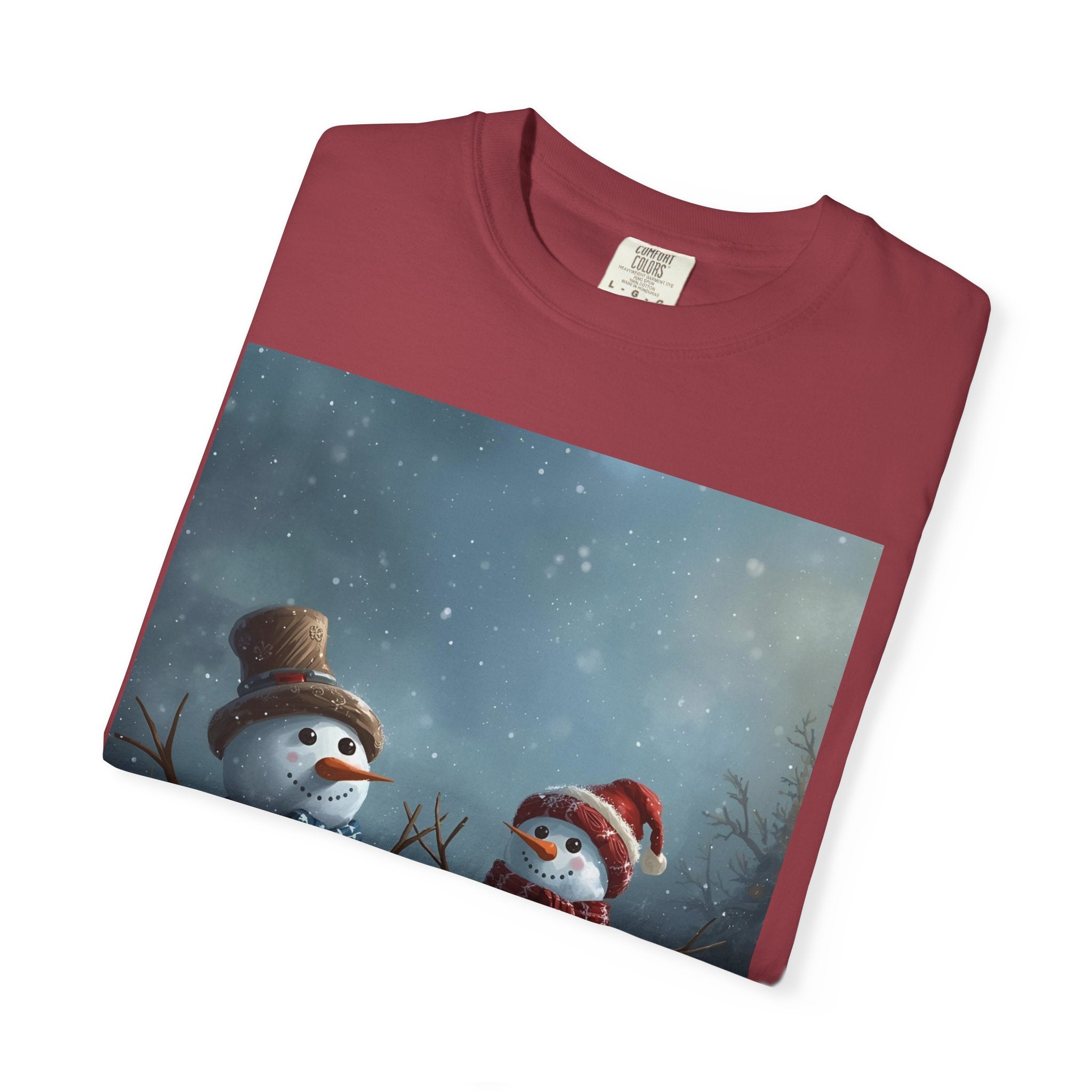 Christmas Winter Wonderland Snowman T-Shirt | Cozy Holiday Tee, Christmas Gift, Unisex Apparel, Seasonal Fashion, Winter Vibes