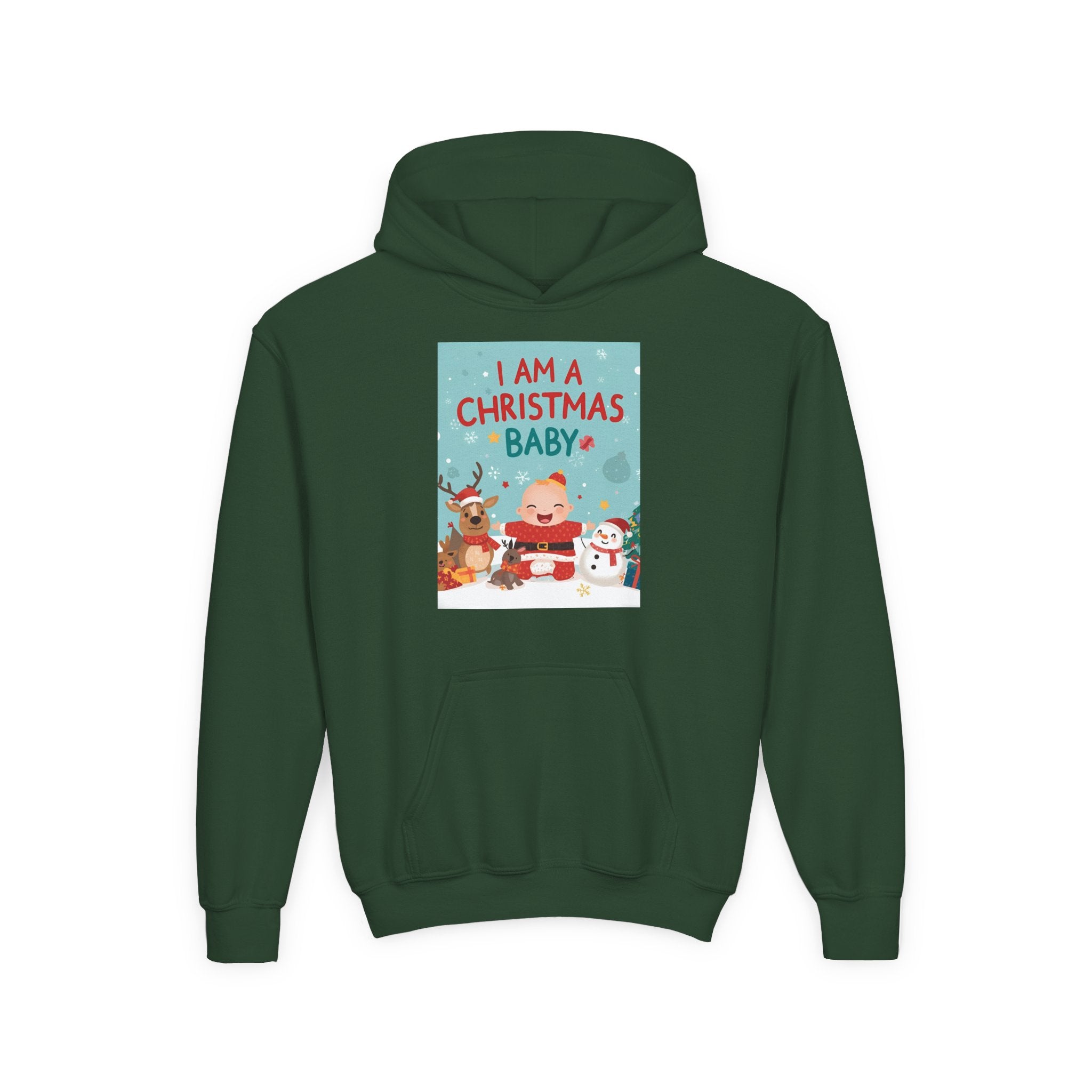 Christmas Youth Heavy Blend Hooded Sweatshirt