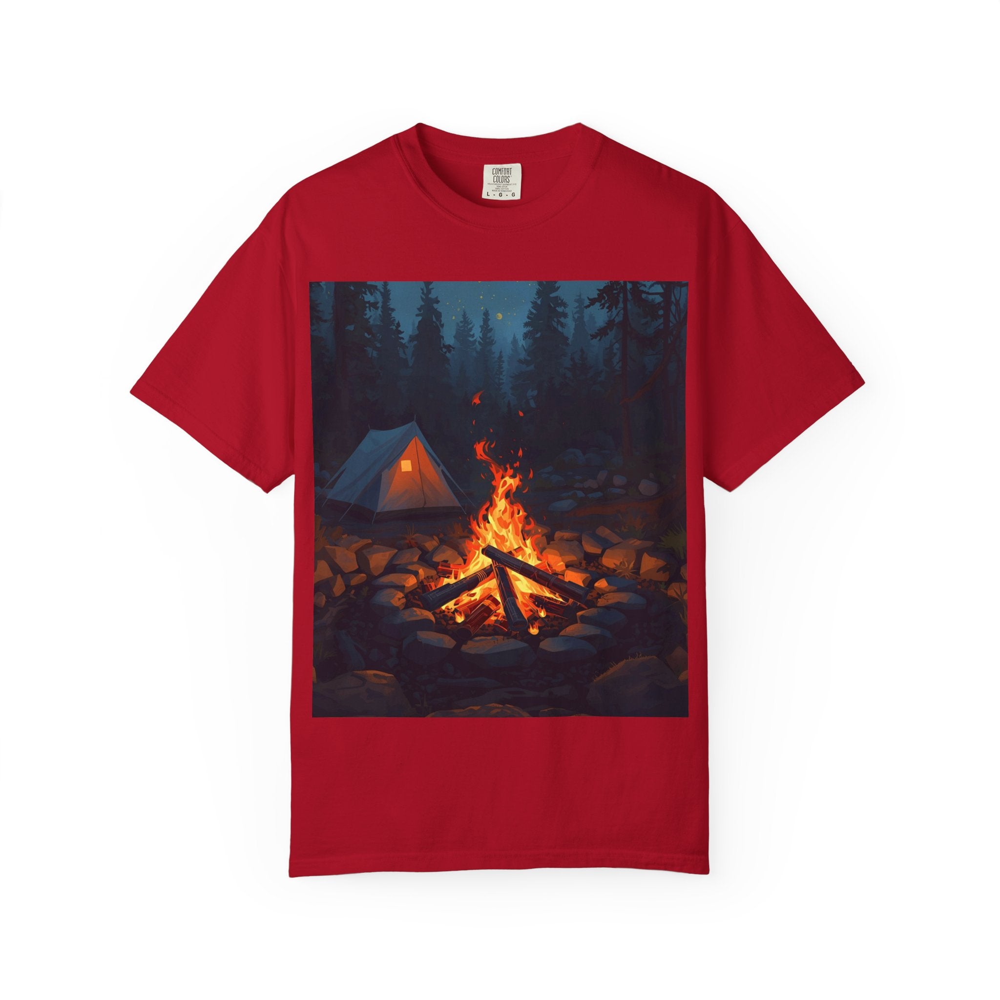 Cozy Campfire Unisex Garment-Dyed T-shirt