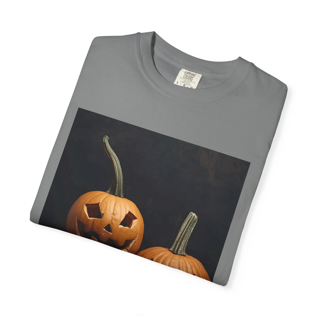 Halloween Pumpkin Graphic Tee, Unisex T-Shirt, Fall Fashion, Cozy Casual Wear, Spooky Season Apparel, Autumn Vibes