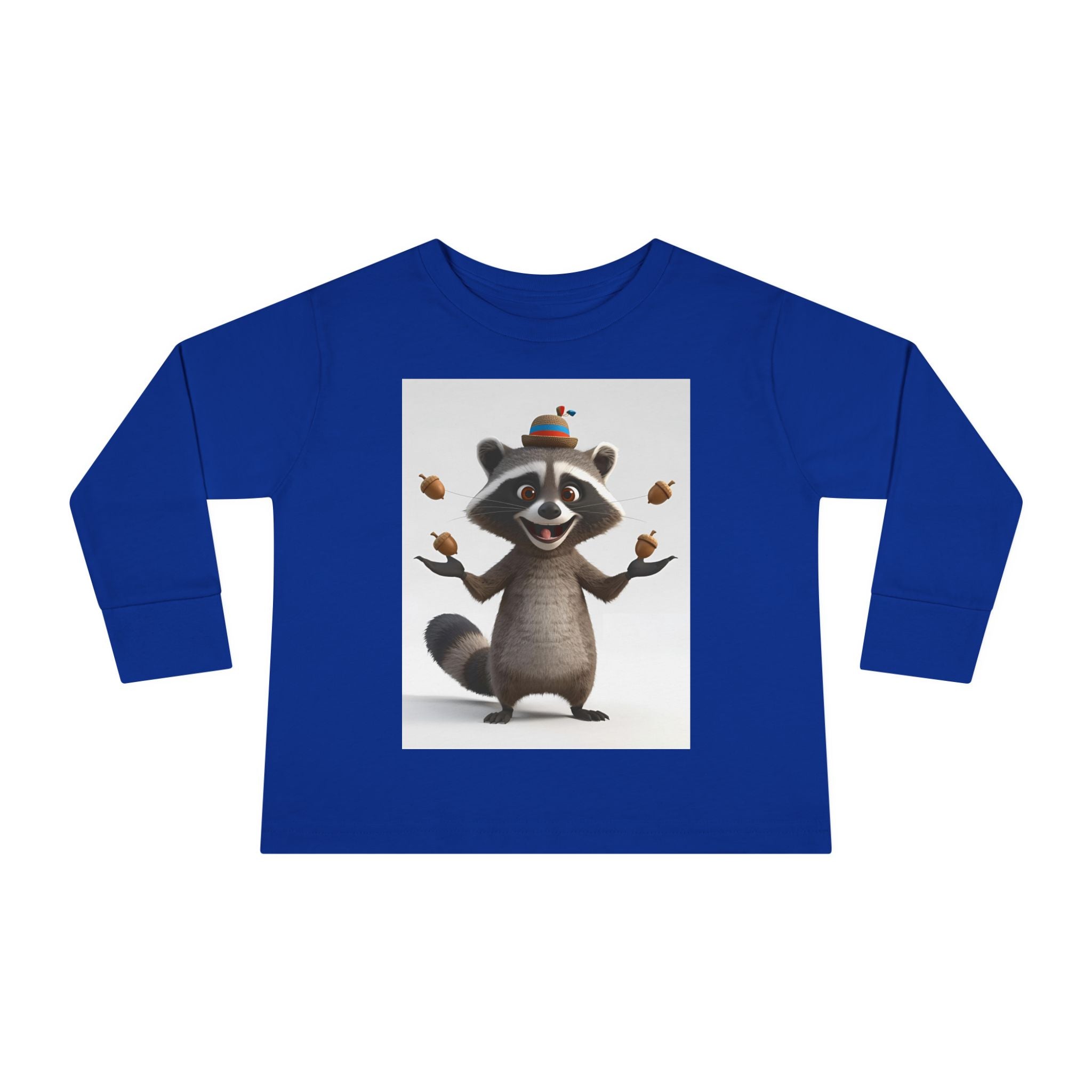 Raccoon Toddler Long Sleeve Tee