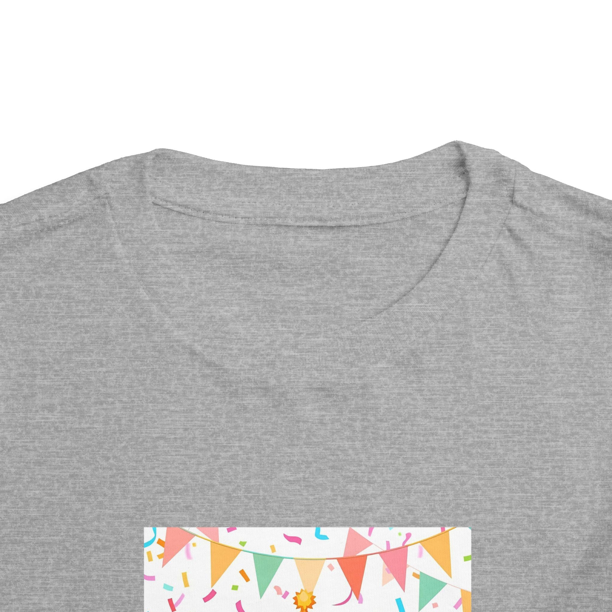 Party Animal With Squirl Toddler Short Sleeve Tee