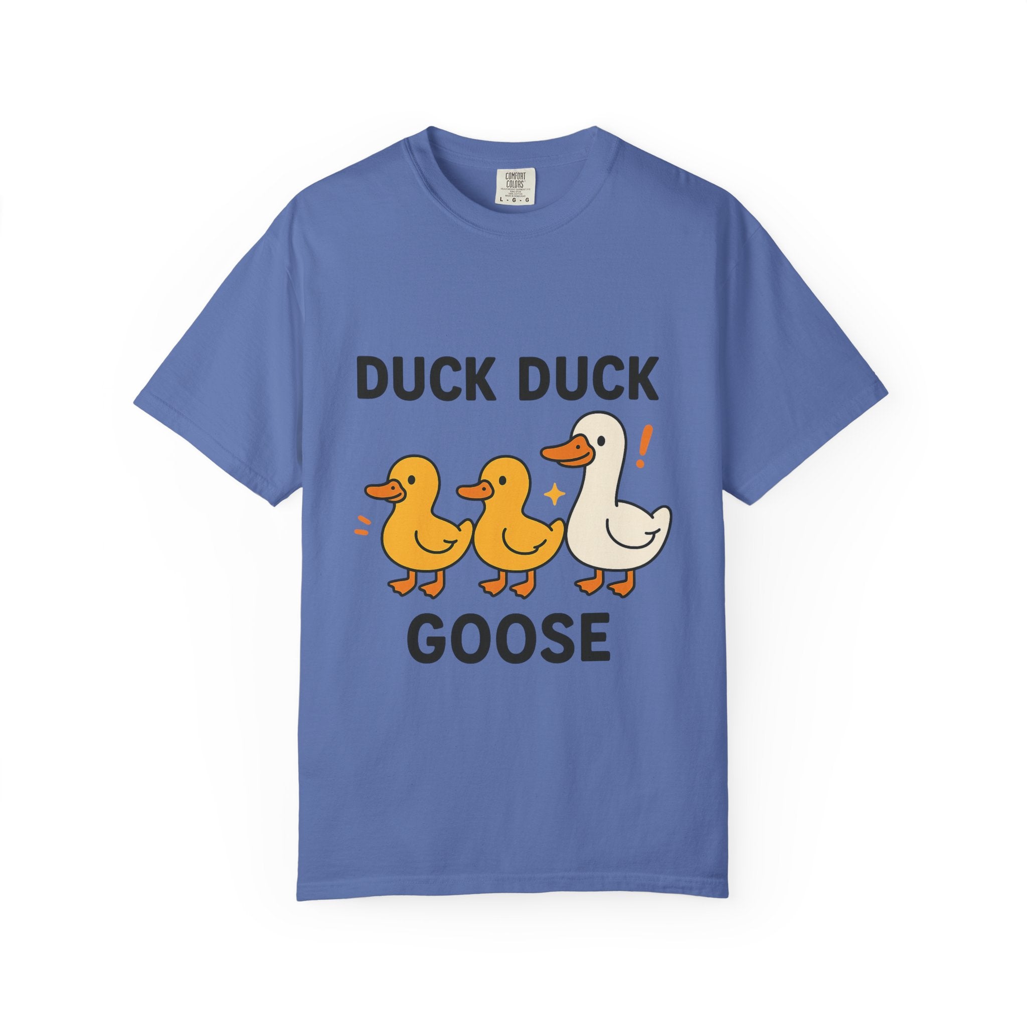 Duck Duck Goose Unisex T-Shirt, Funny Animal Shirt, Cute Gift for Kids, Family Game Night Tee, Everyday Casual Wear, Playful Graphic Top