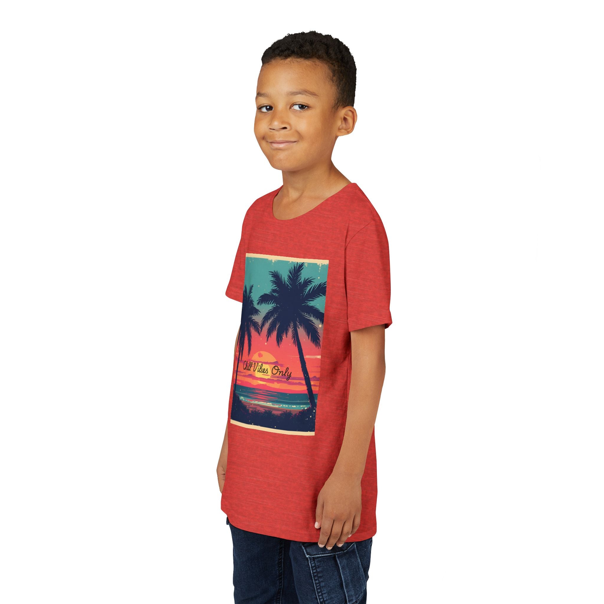 Tropical Sunset Youth Short Sleeve Tee
