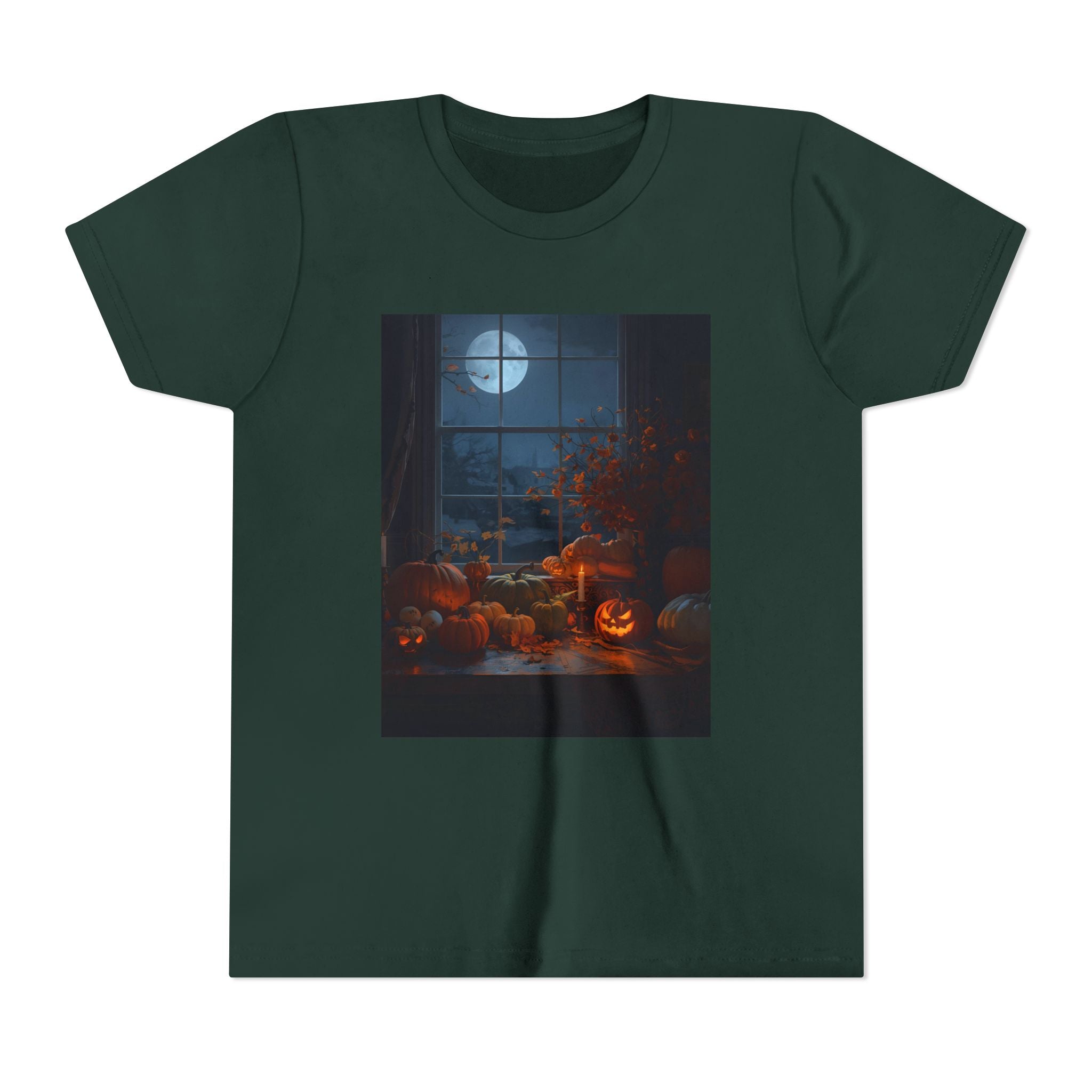 Halloween Pumpkin Youth Short Sleeve Tee