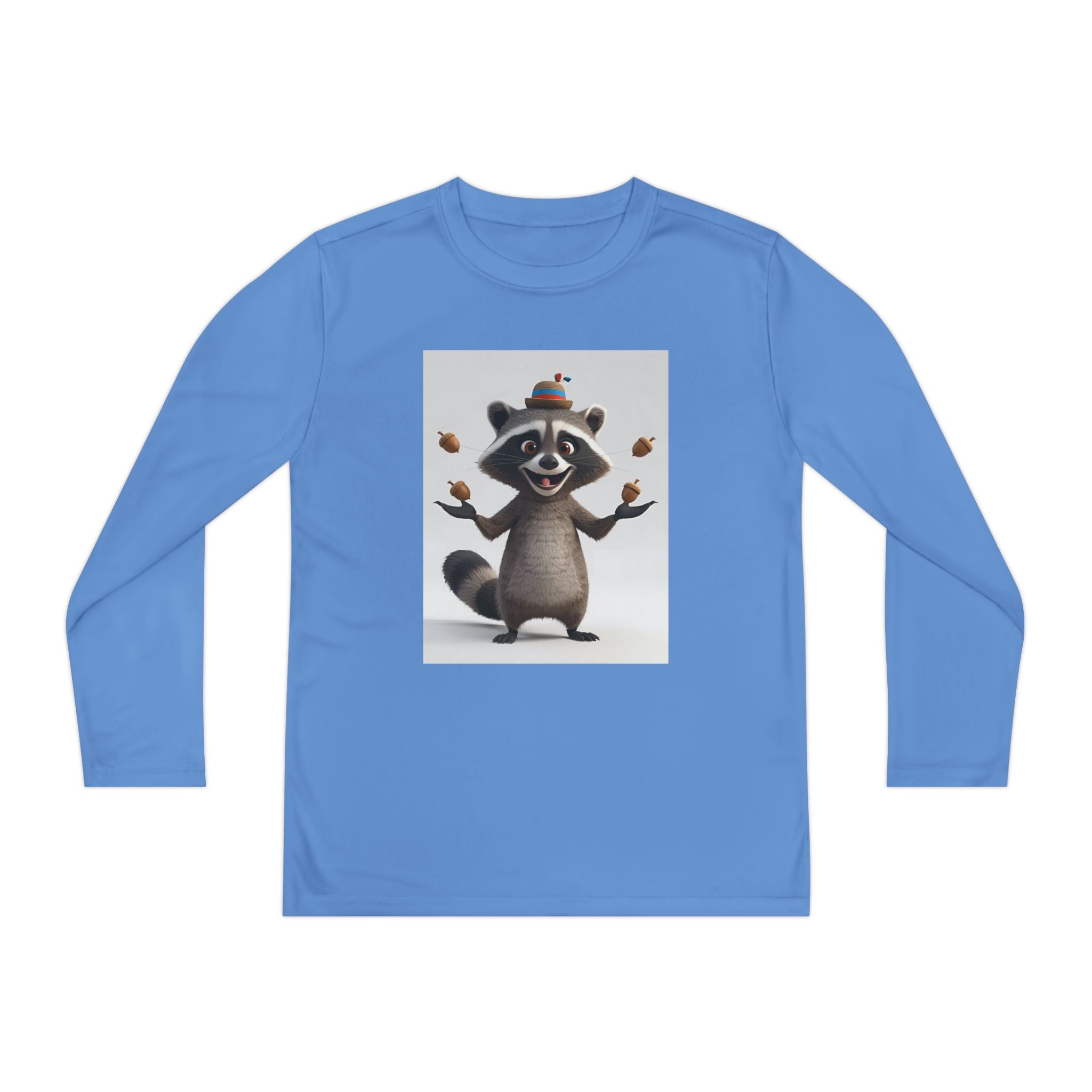 Raccoon Youth Long Sleeve Competitor Tee