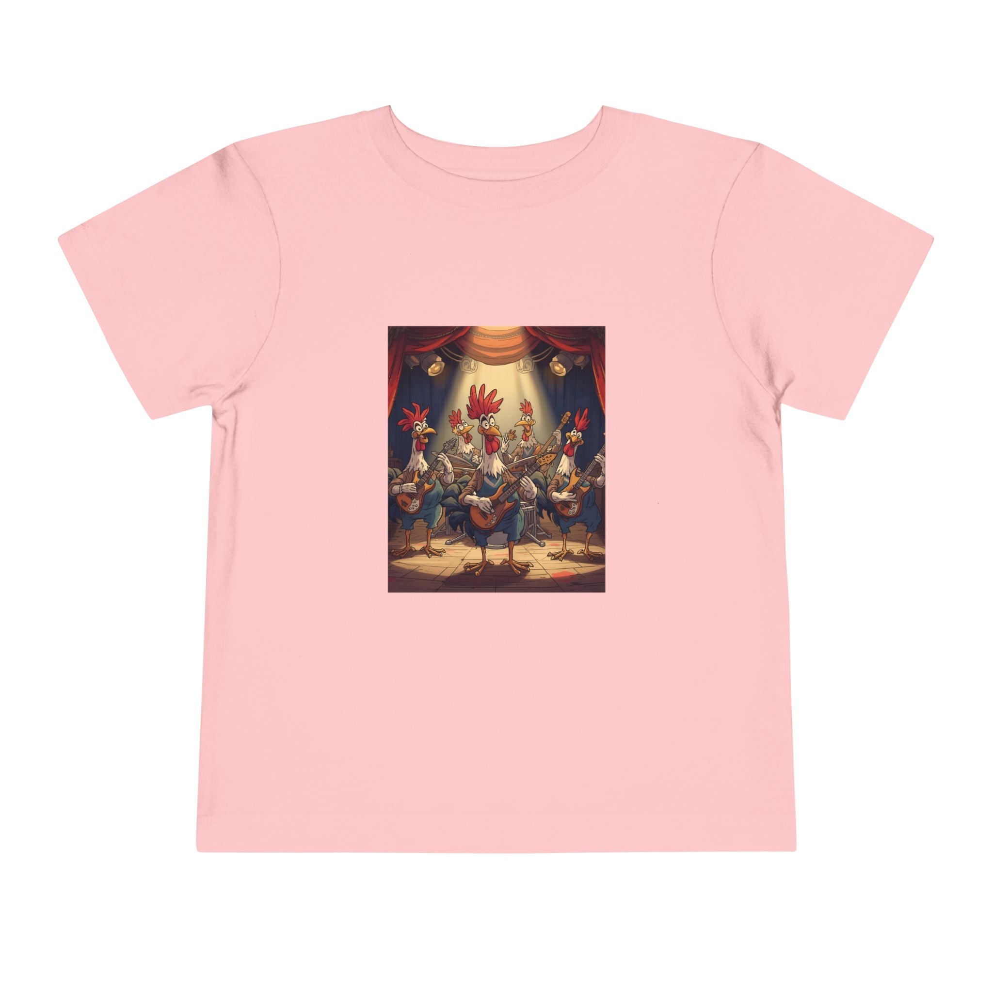 Chicken Funny Toddler Short Sleeve Tee