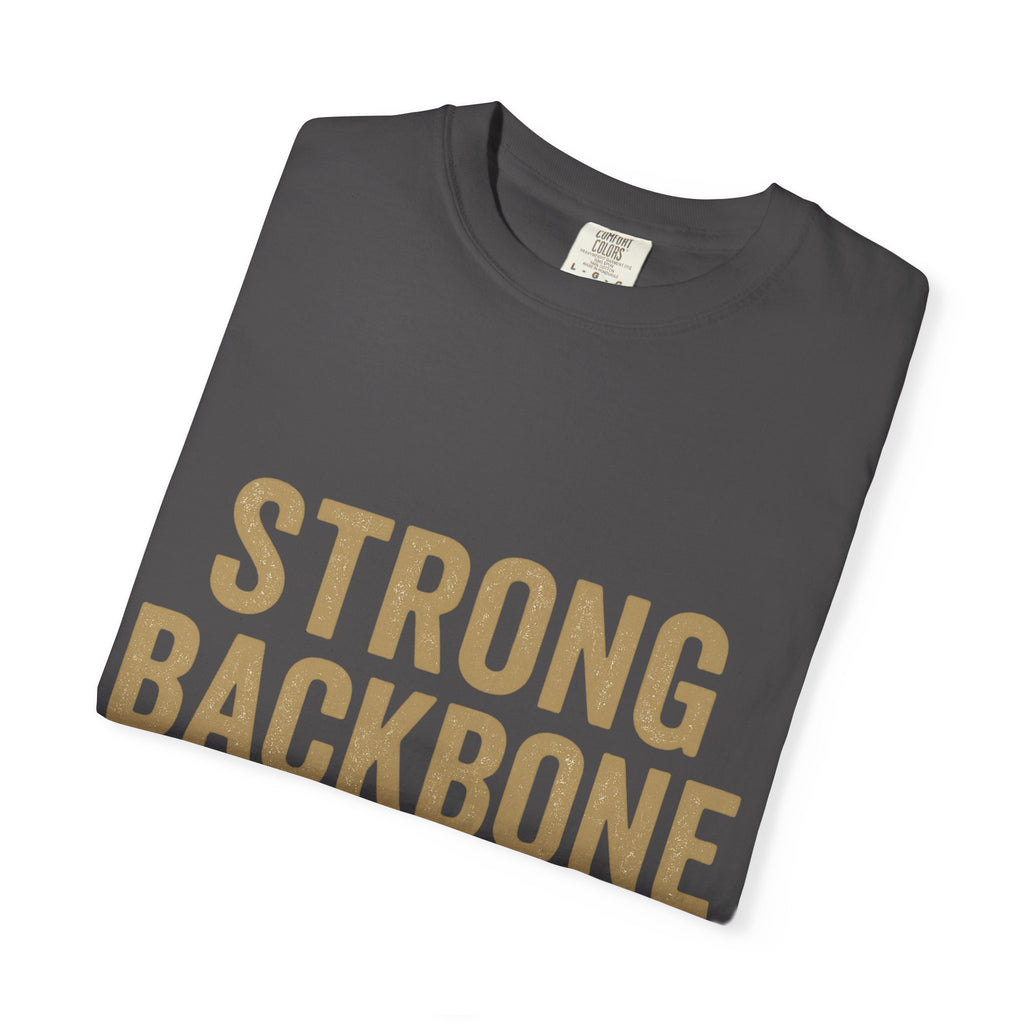 Strong Backbone T-Shirt — Boss Built Co. Graphic Tee