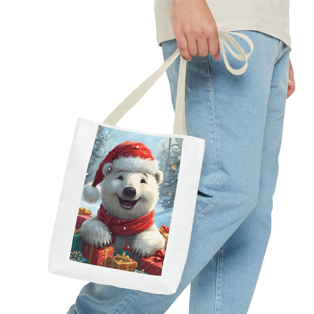 Christmas Bear Tote Bag (AOP)