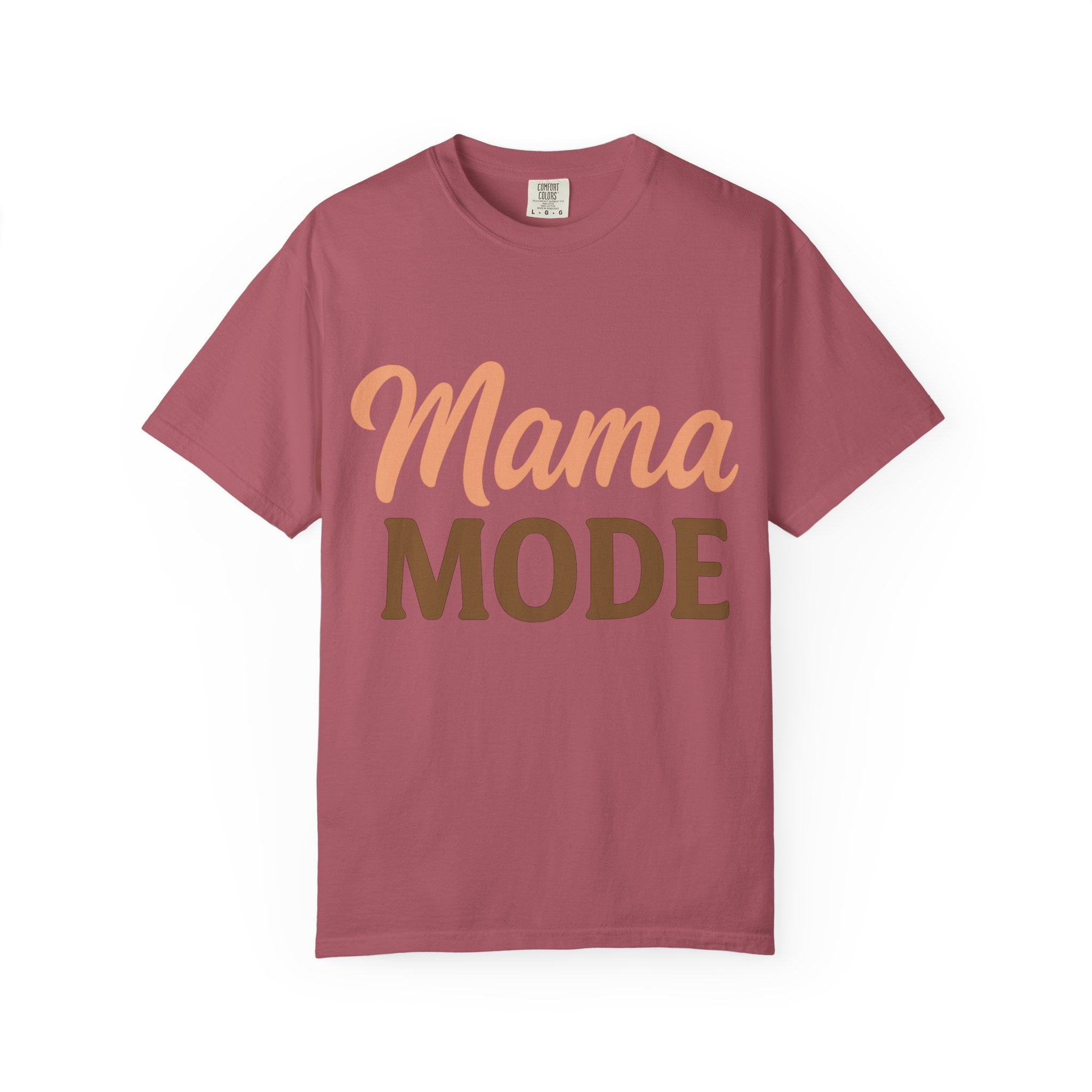 Mama Mode T-Shirt — Retro Script Mom Tee