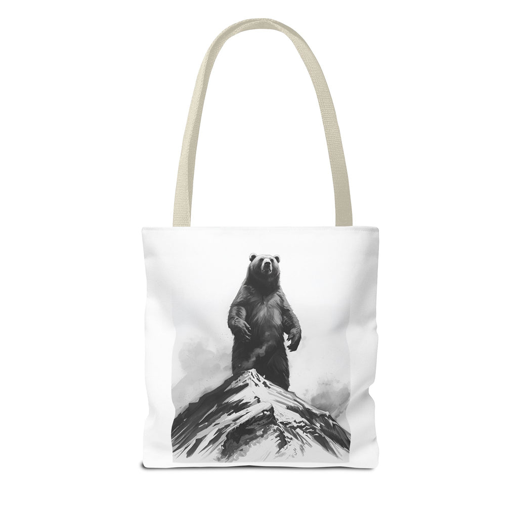 Bear Mountain Snow Tote Bag (AOP)