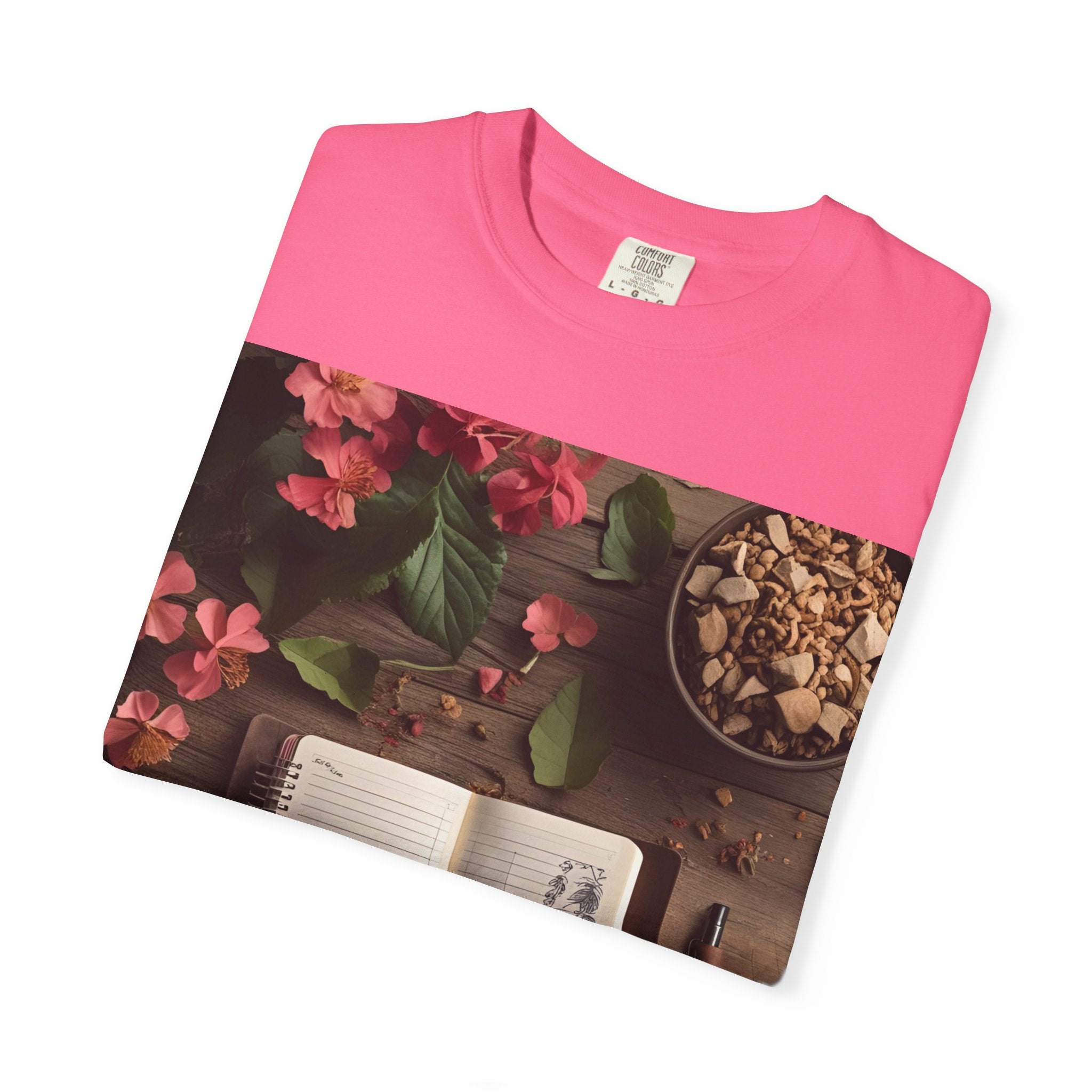 Chic Garden T-Shirt for Nature Lovers, Casual Wear, Eco-Friendly Apparel, Gift for Friends, Stylish Summer Shirt