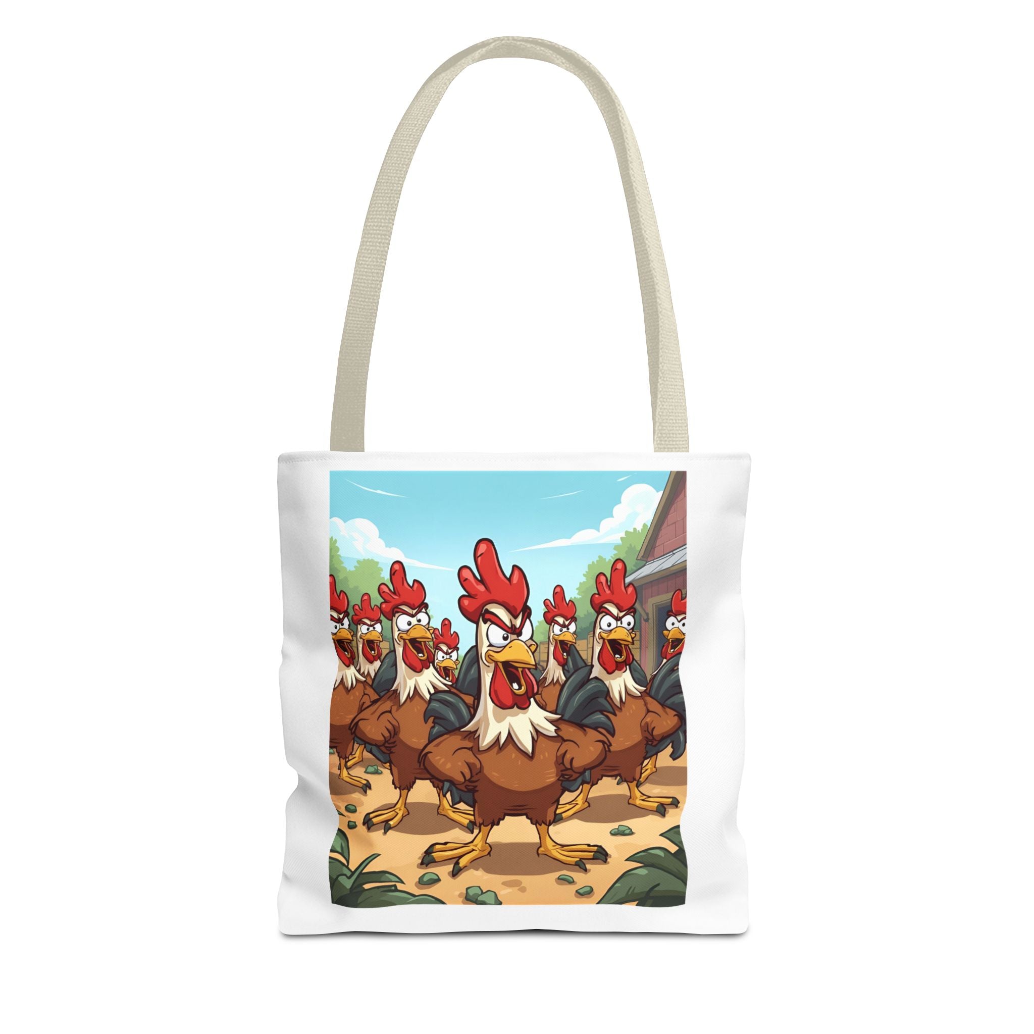 Chicken Funny Tote Bag (AOP)