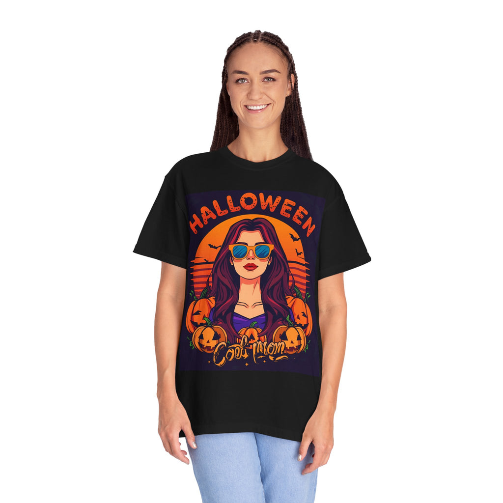 Halloween Cool Mom Unisex T-Shirt, Spooky Season Tee, Family Gathering Outfit, Fall Festival Wear, Gift for Moms
