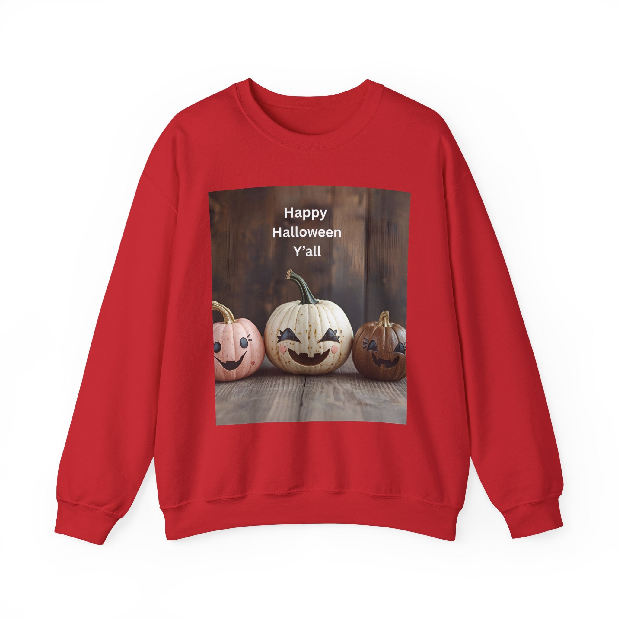 Halloween Pumpkin Sweatshirt, Fall Fashion, Cozy Crewneck, Unisex Apparel, Halloween Gift, Seasonal Style