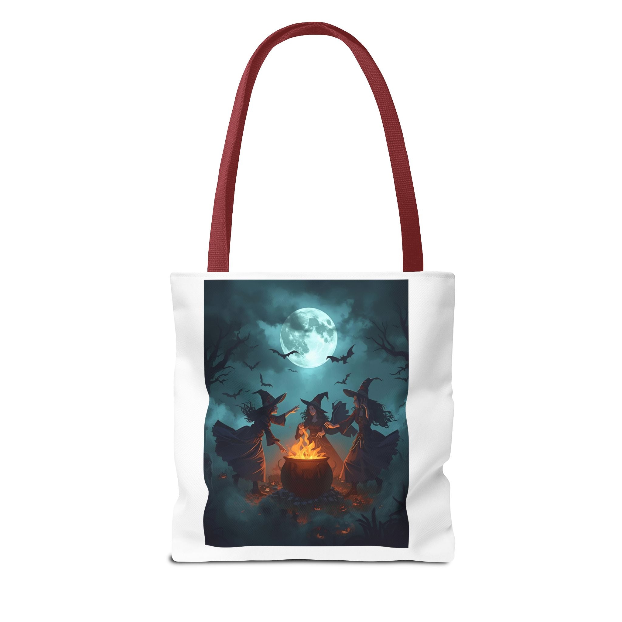 Spooky Halloween Tote Bag with Witches & Bats, Witchy Eco-Friendly Bag, Spooky Season Shopping Bag, Perfect for Halloween Parties, [...]