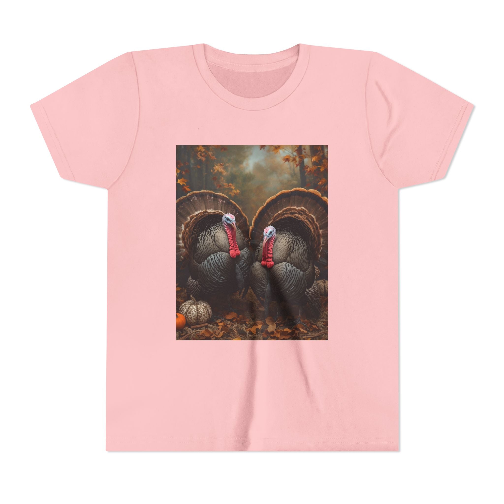 Thanksgiving Turkey Youth Short Sleeve Tee