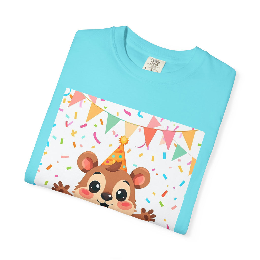 Adorable Party Animal Squirl T-Shirt - Birthday Gift, Unisex Tee, Celebration Apparel, Cute Animal Print, Fun Gift Idea