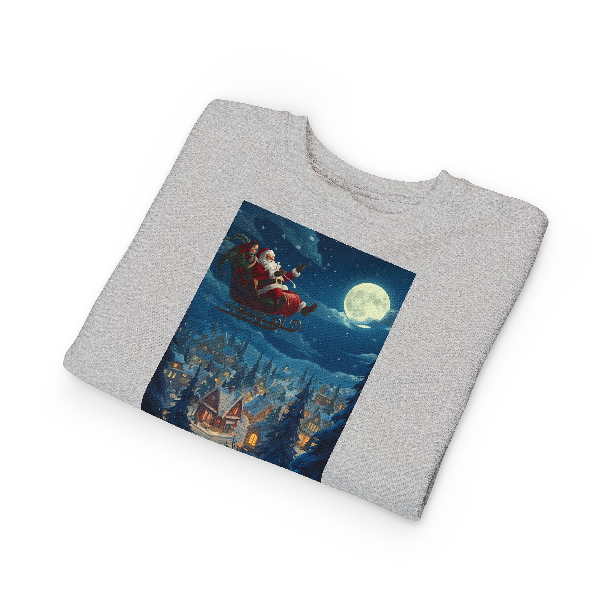 Santa Christmas Toddler Sweatshirt