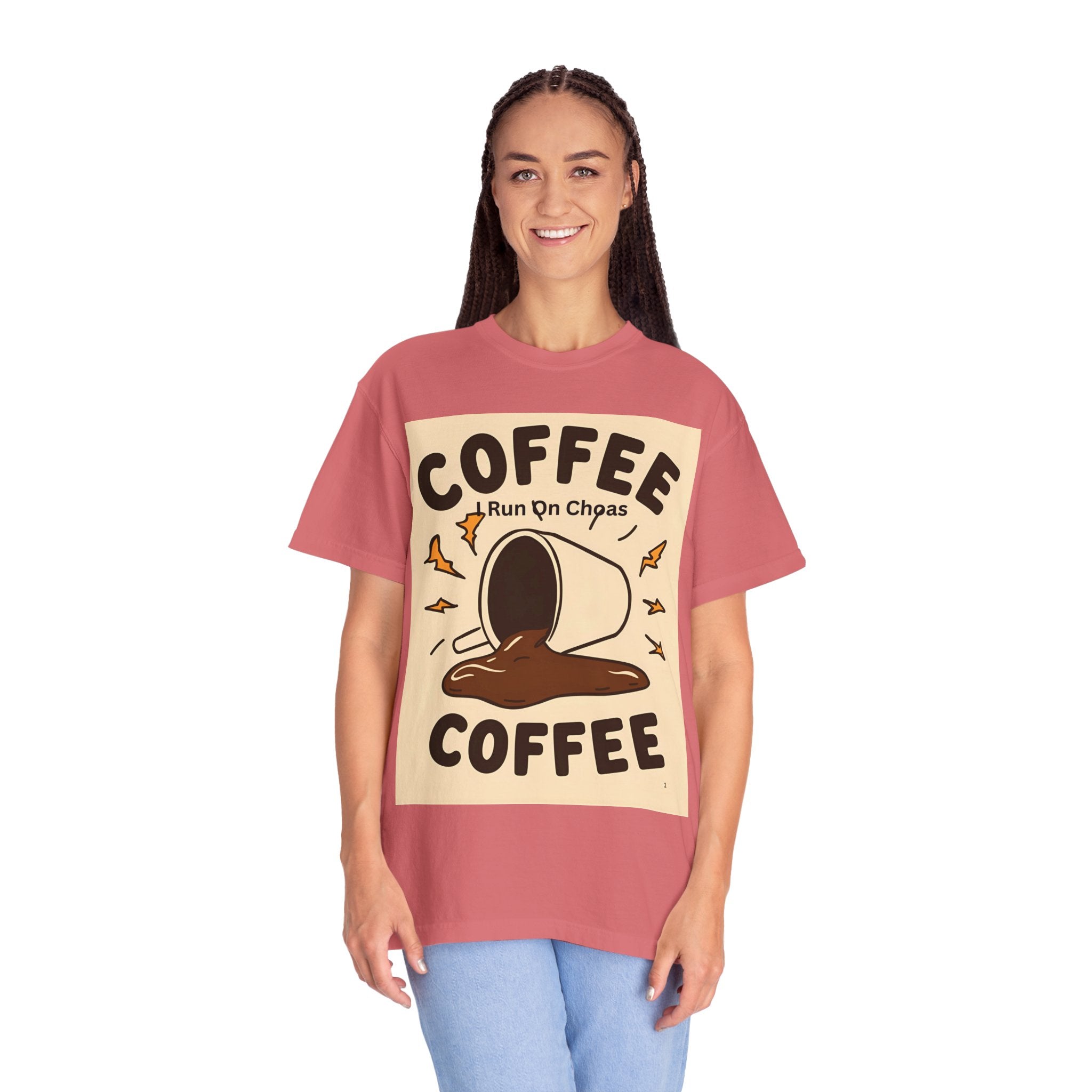 Coffee Coffee Unisex Garment-Dyed T-shirt