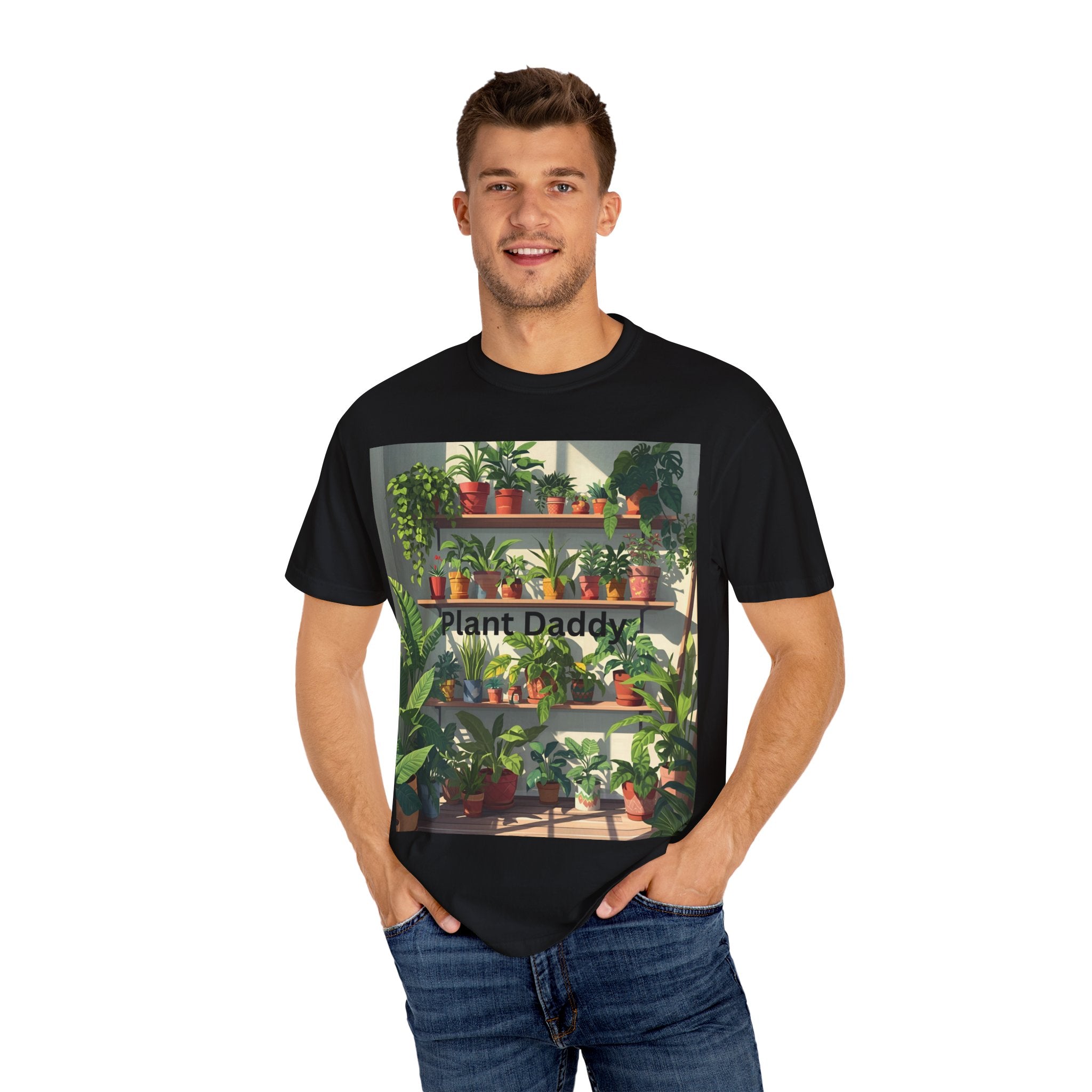 Plant Daddy Unisex Garment-Dyed T-shirt