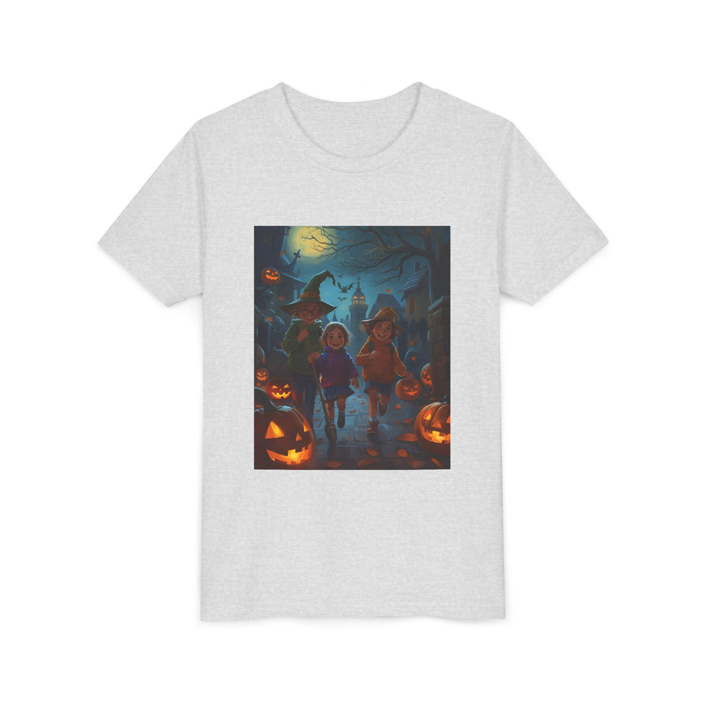 Spooky Halloween Youth Tee | Fun Kids Shirt for Halloween Parties, Trick-or-Treating, Fall Celebrations, Spooky Vibes, Cute Costumes