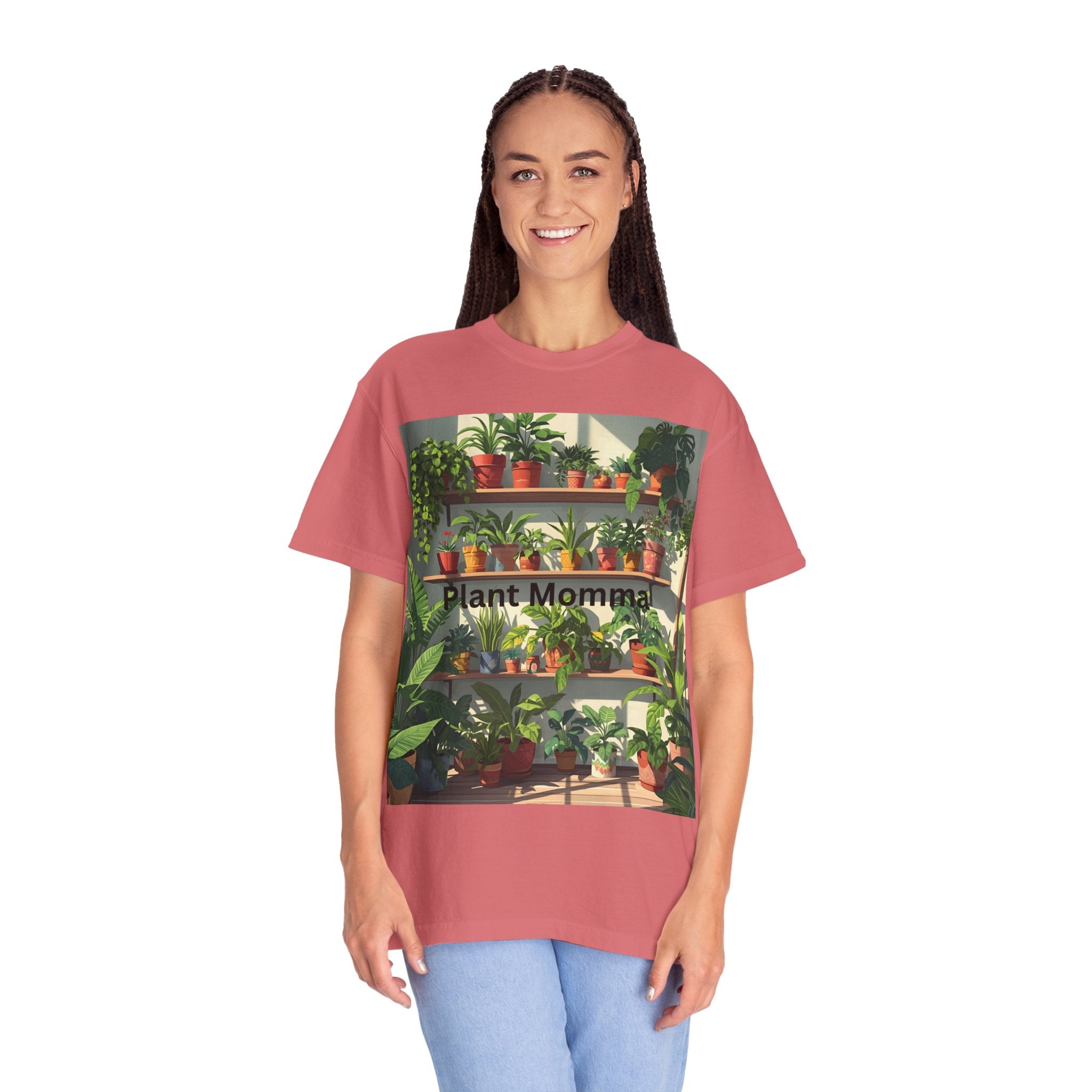 Plant Momma Unisex T-Shirt | Perfect Gift for Plant Lovers | Eco-Friendly, Casual Wear, Gardening Enthusiast, Nature Gift